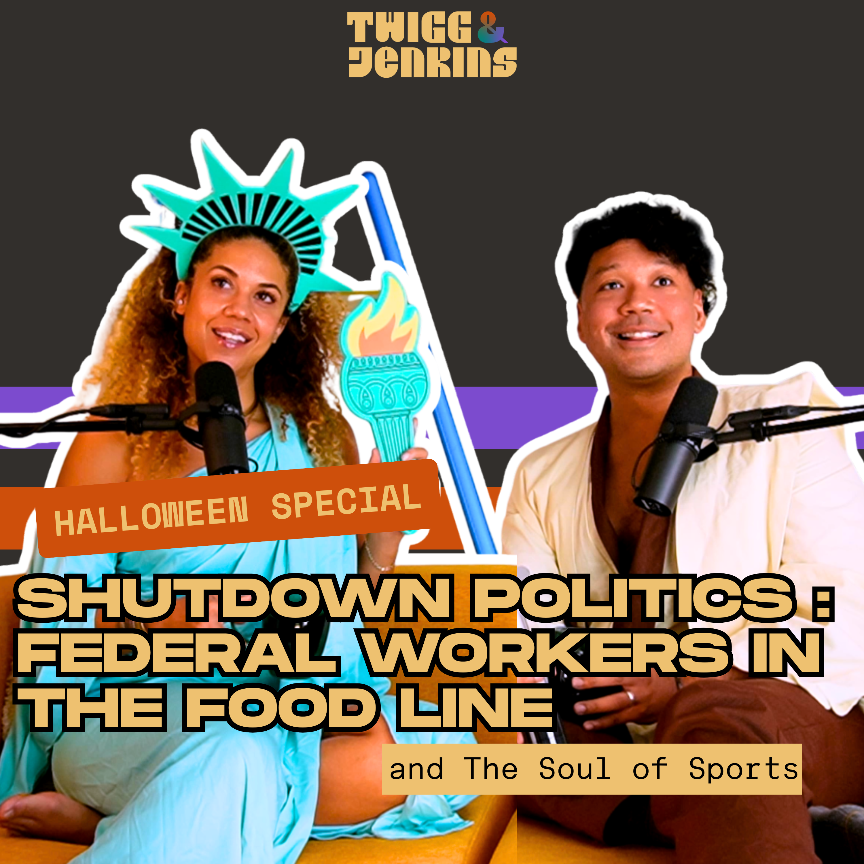 Shutdown Politics - Federal Workers in the Food Line and The Soul of Sports episode artwork