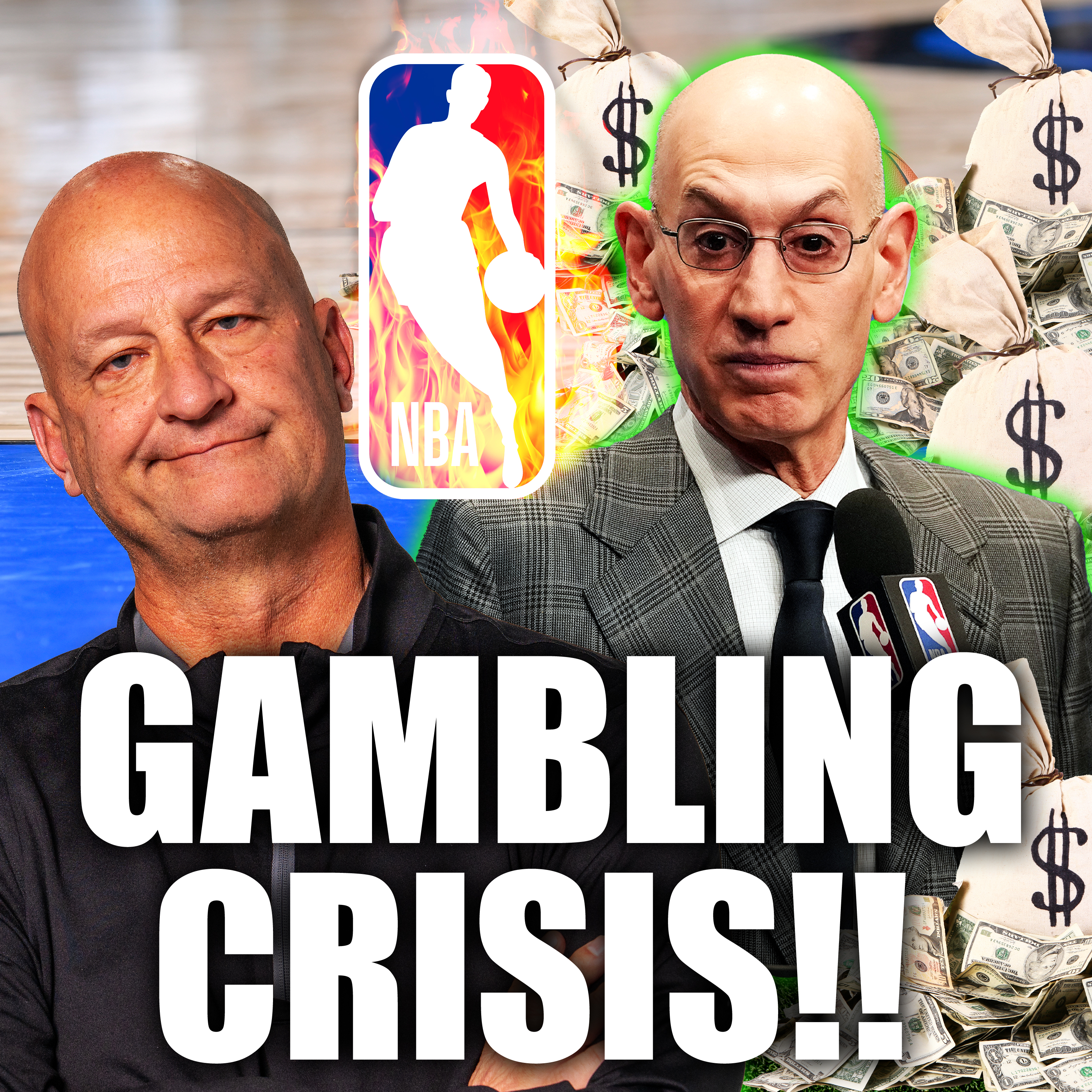 NBA Gambling Scandal Latest: Adam Silver Has Lost Control of the League + Michael Franzese | episode artwork