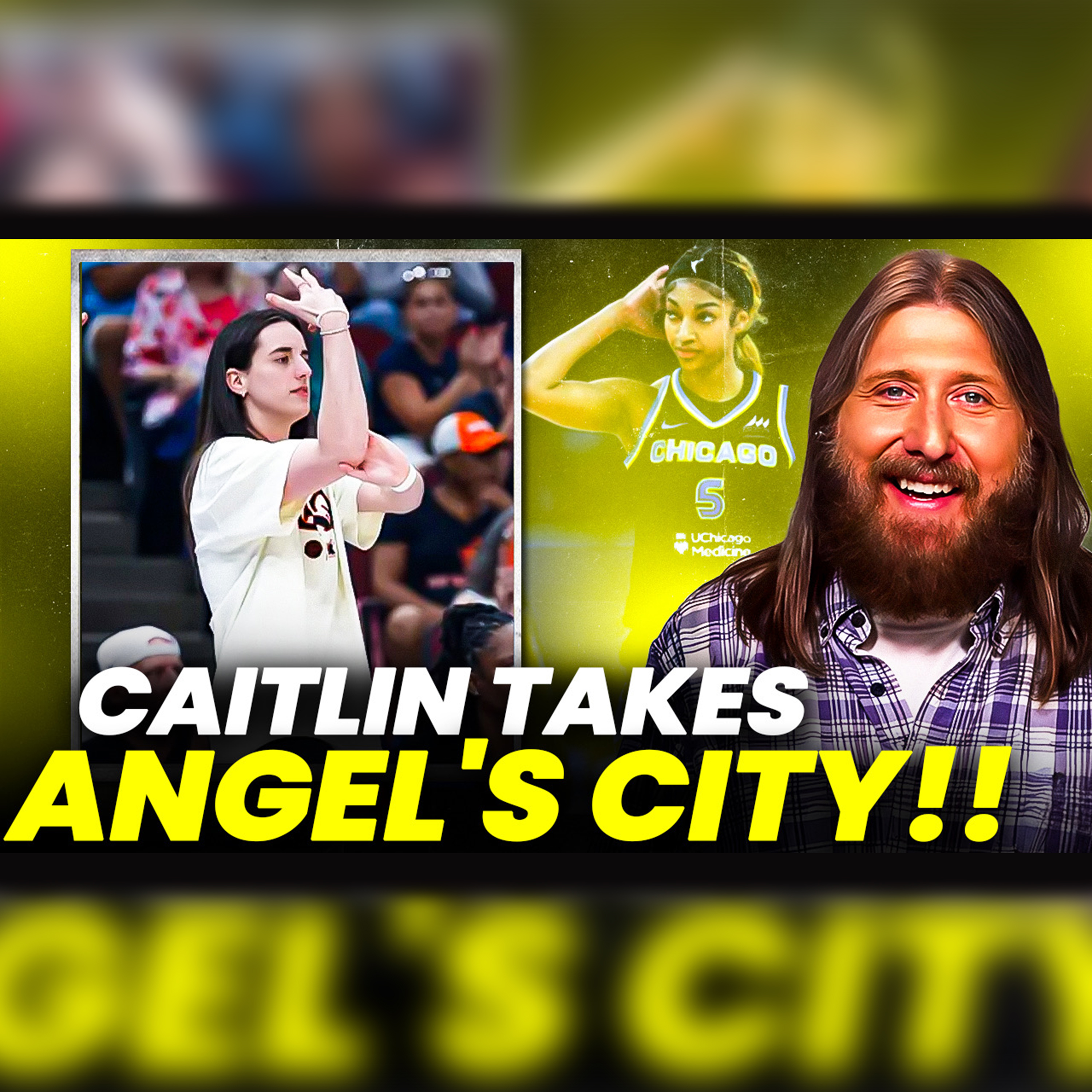 Caitlin Clark TAKES OVER Angel Reeses' City, JJ Watt Crushes Some Suds & Former MLB Pitcher, Jim Abbott | episode artwork