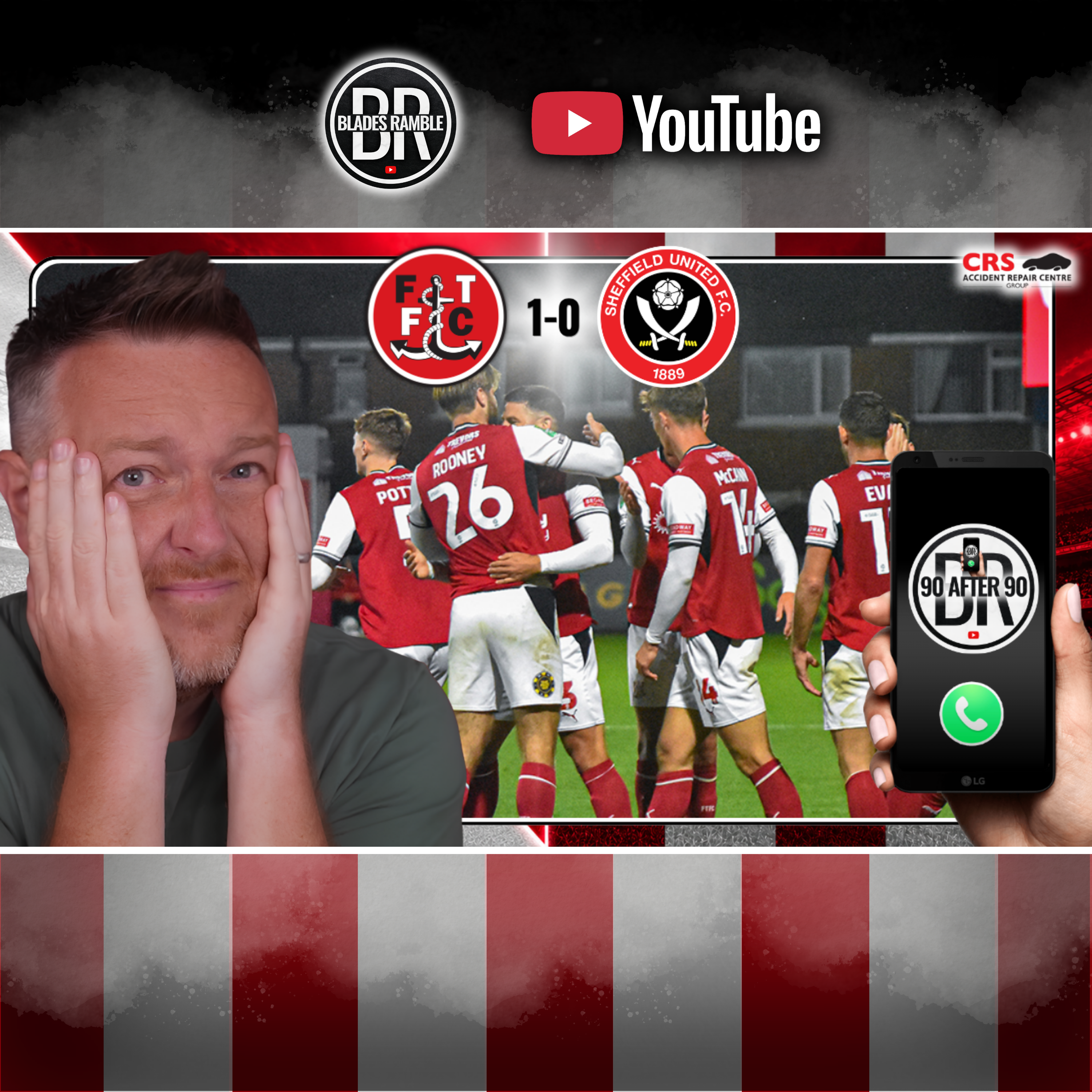 📱⚔️ CUP HUMILIATION! | SHEFFIELD UNITED 0-1 FLEETWOOD | 90 AFTER 90 ⚔️📱 episode artwork