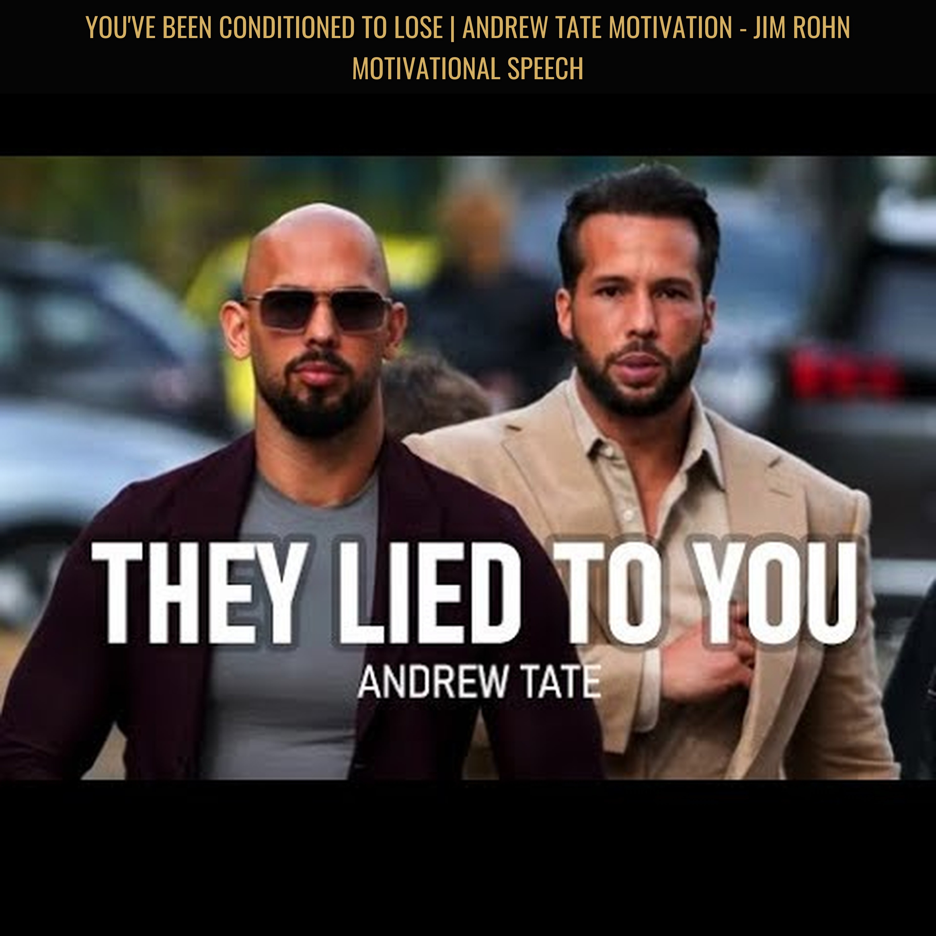 YOU'VE BEEN CONDITIONED TO LOSE | Andrew Tate Motivation - Jim Rohn Motivational Speech
