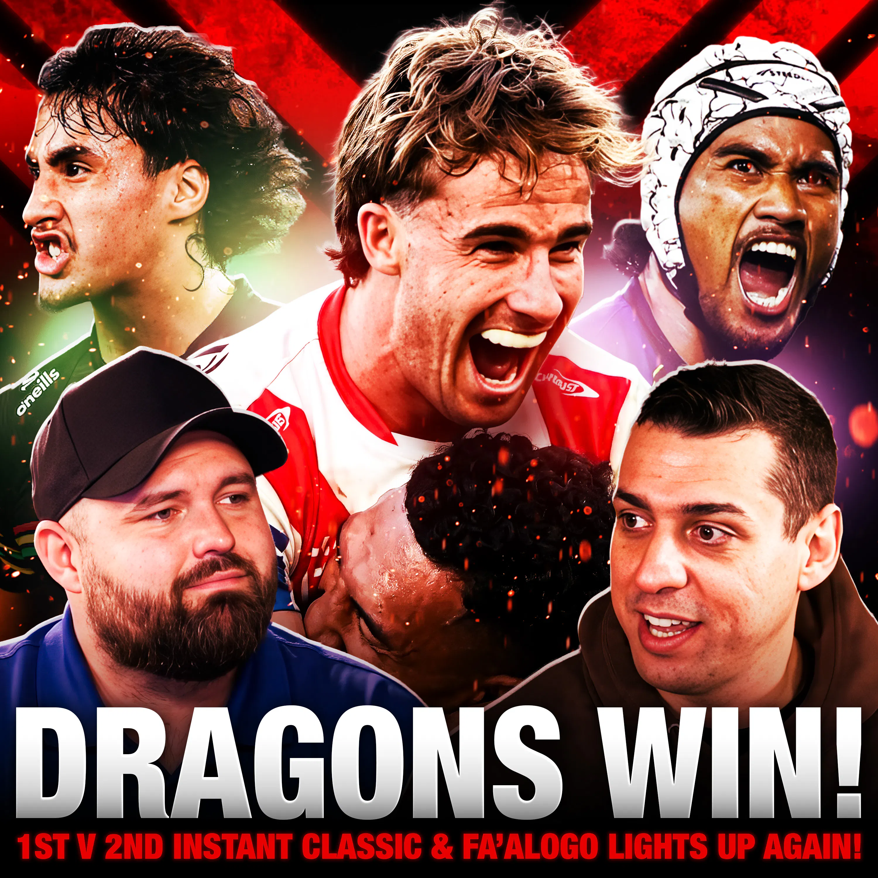 DRAGONS Get FIRST WIN! 1ST V 2ND Instant Classic & FA'ALOGO LIGHTS UP Again! episode artwork