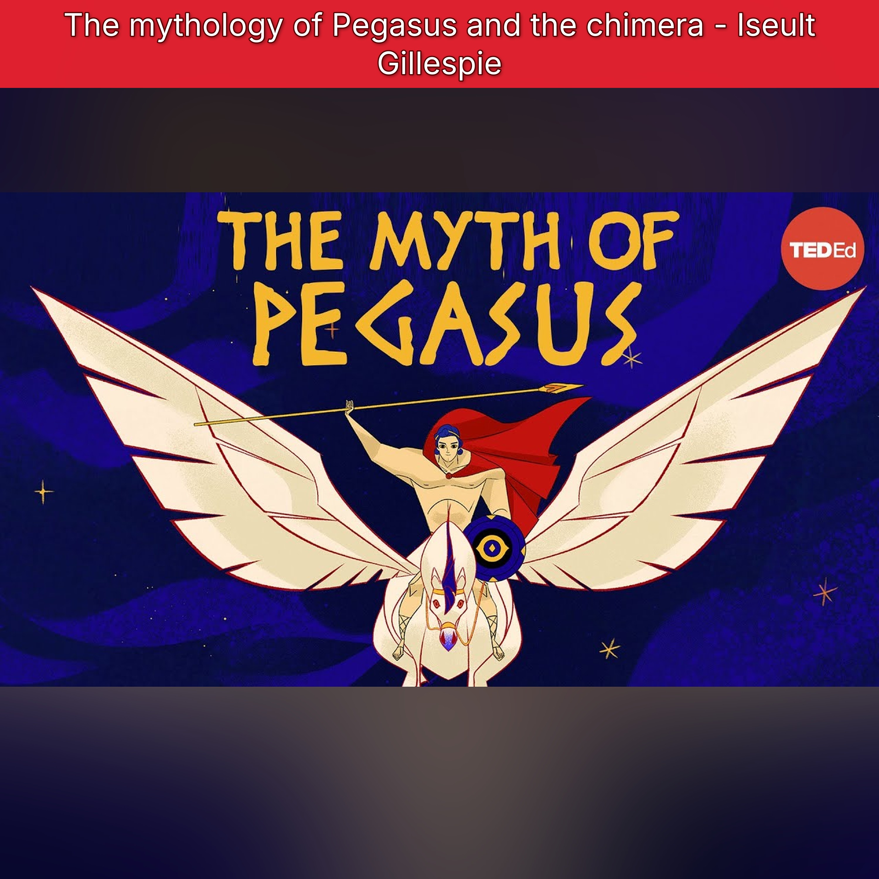 The mythology of Pegasus and the chimera - Iseult Gillespie episode artwork