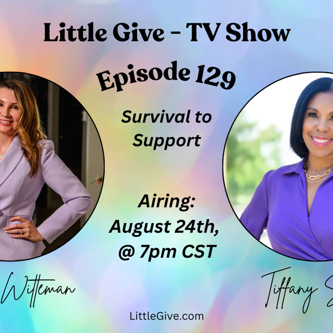 “Little Give” - Positive, Kindness, Giving, Nonprofit, Mindset, Positivity, Empowerment