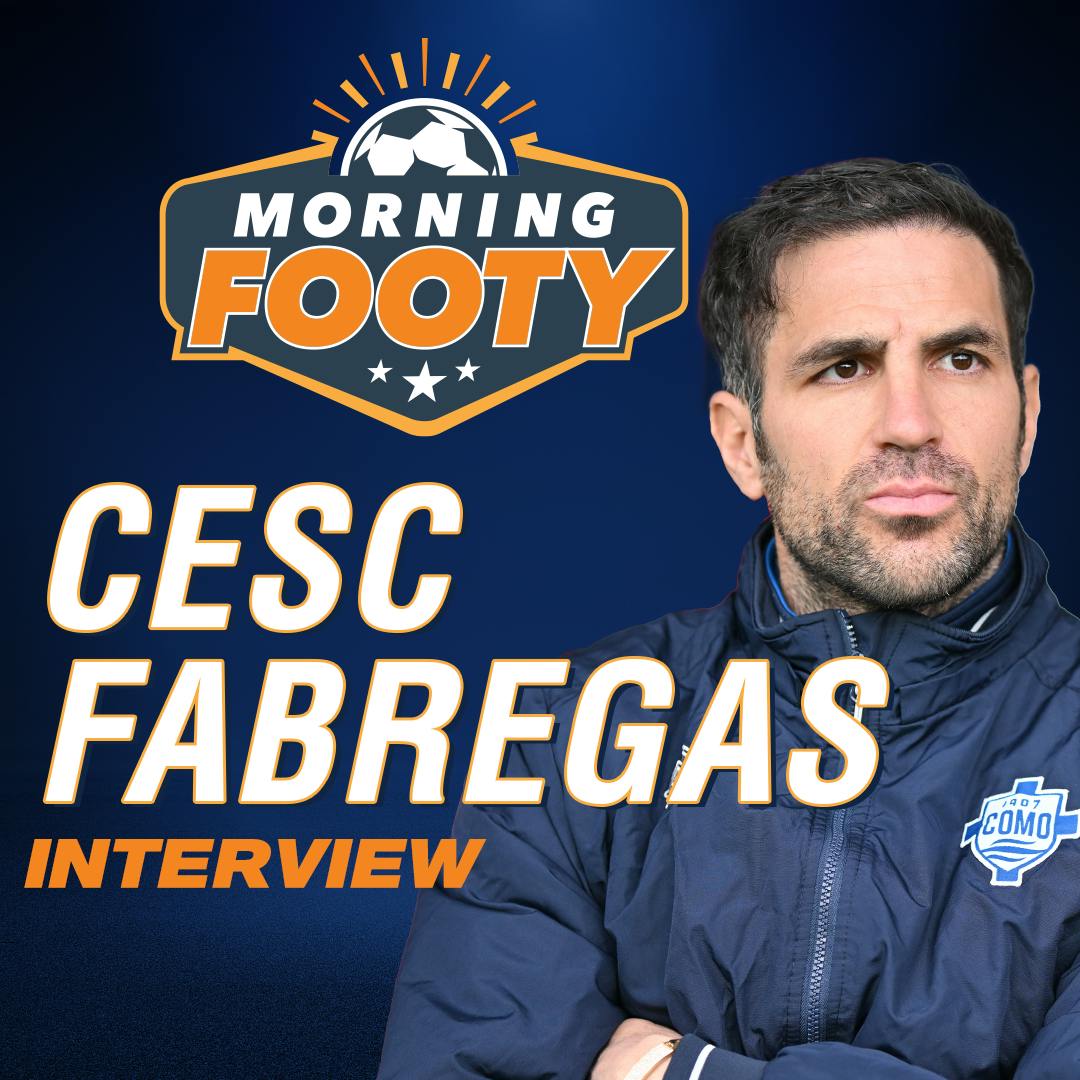 Interview: Cesc Fàbregas on Como's promotion to Serie A, working with Thierry Henry, and Arsenal's title race (Soccer 05/14)