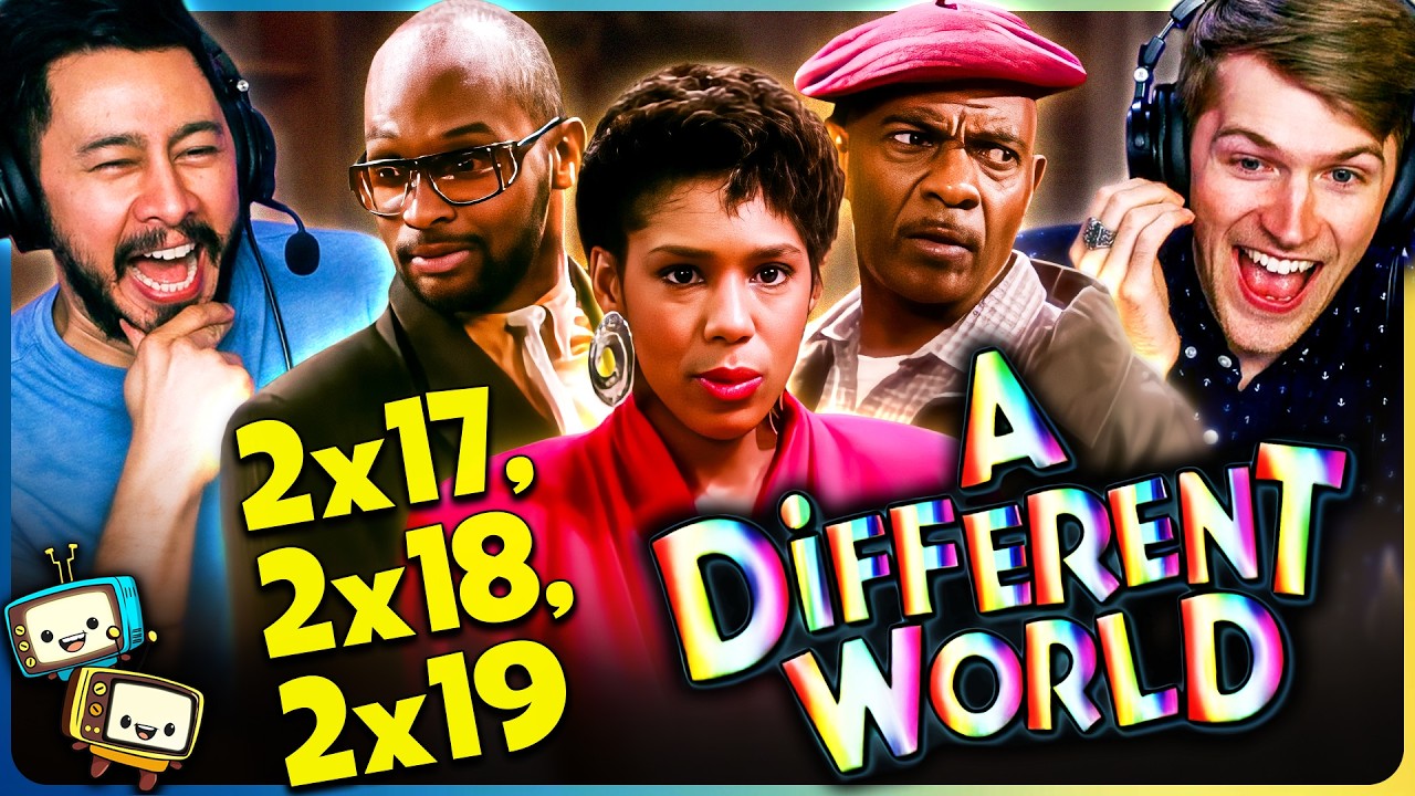 A DIFFERENT WORLD 2x17, 2x18, & 2x19 Reaction! | Jasmine Guy, Kadeem Hardison w/ Jaby Koay episode artwork