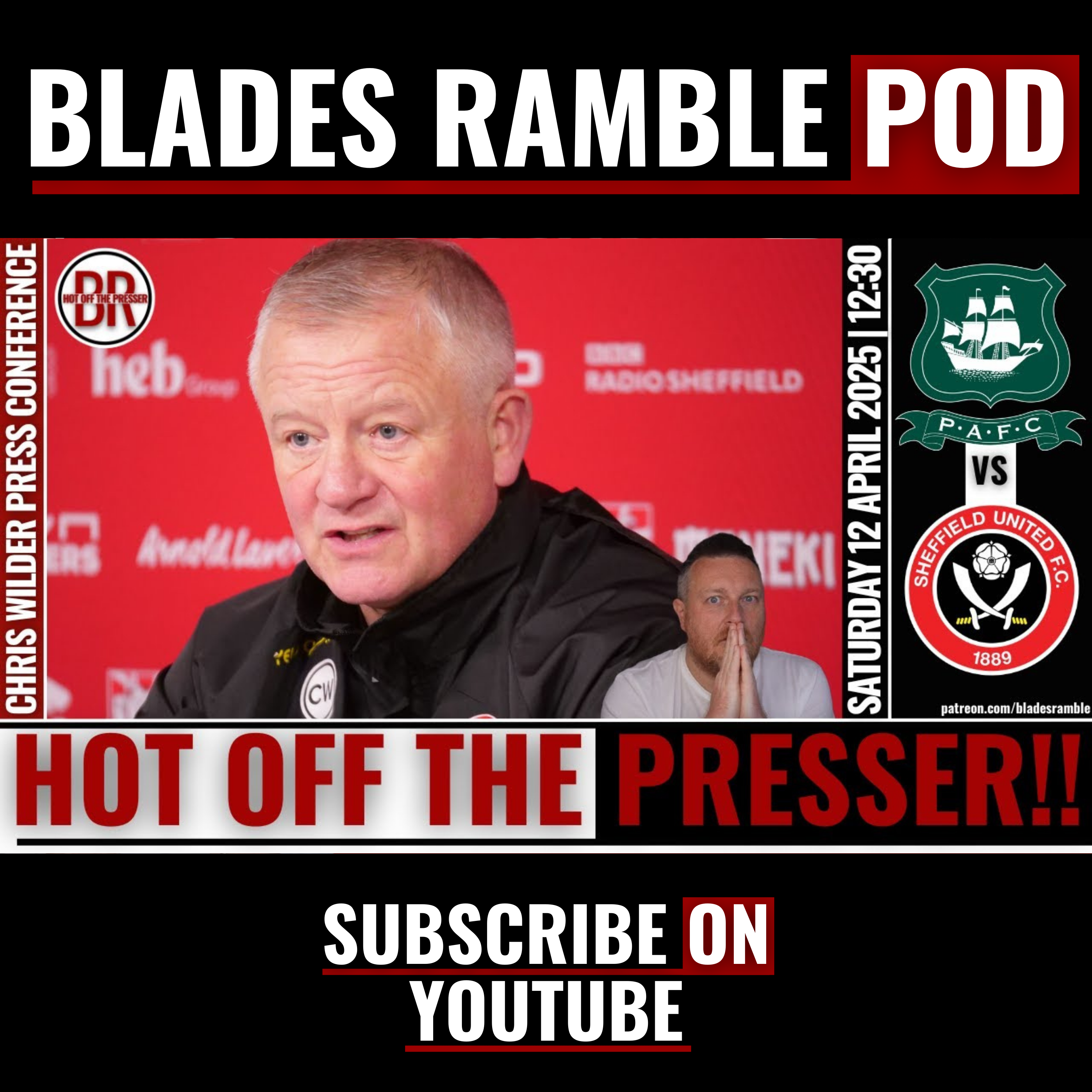 🗞️⚔️ HOT OFF THE PRESSER | CHRIS WILDER SPEAKS AHEAD OF PLYMOUTH V SHEFFIELD UNITED ⚔️🗞️
