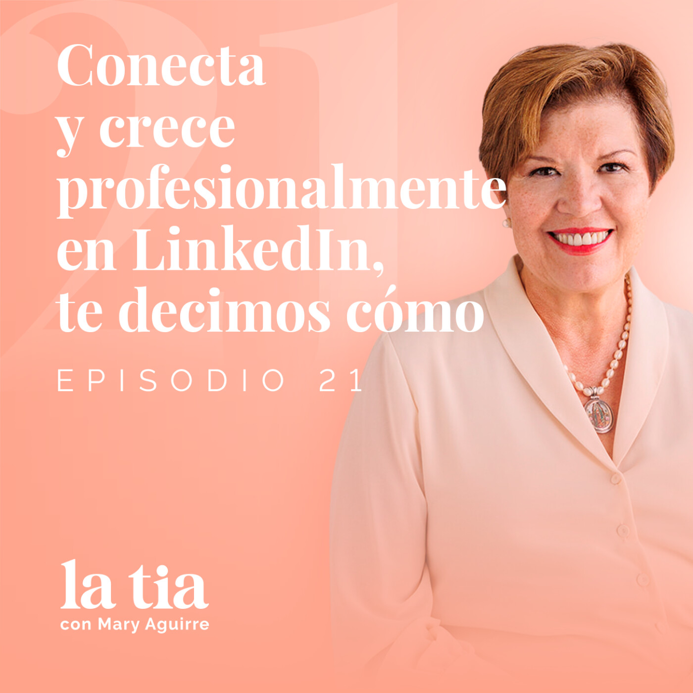 Portada de La Tia con Mary Aguirre