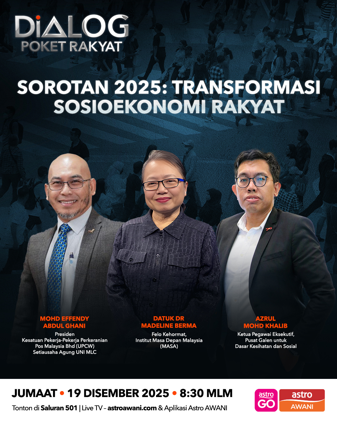 Dialog Poket Rakyat: Sorotan 2025 | Transformasi Sosioekonomi Rakyat