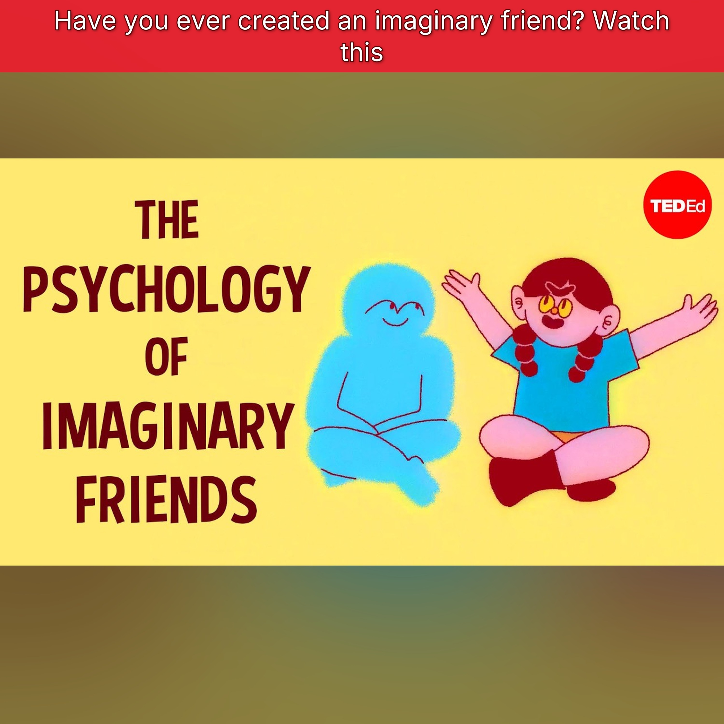 Have you ever created an imaginary friend? Watch this episode artwork
