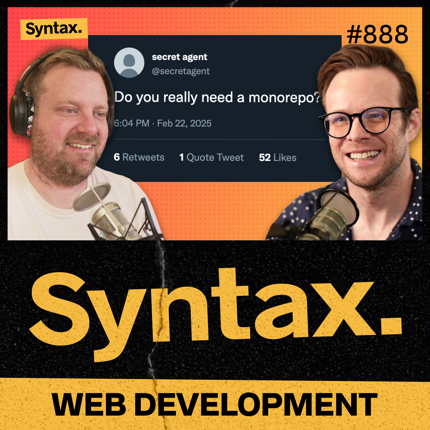 888: You Need a Monorepo × Client Only React × TanStack + More