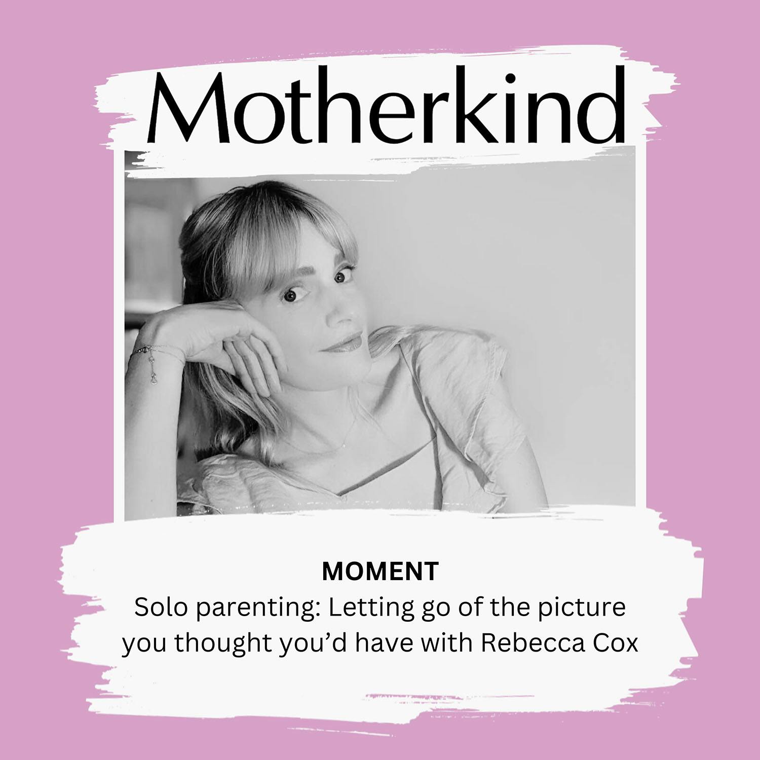 MOMENT | Solo parenting: Letting go of the picture you thought you’d have MOMENT | Solo parenting: Letting go of the picture you thought you’d have