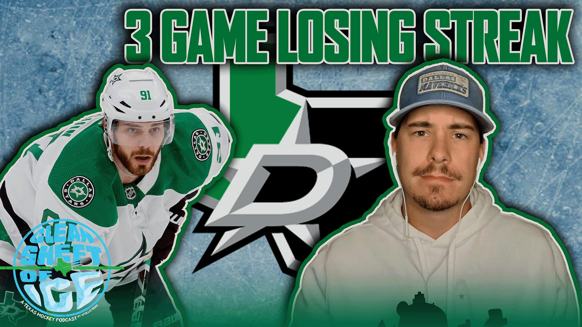 How Do the Stars Stop Their 3 Game Losing Streak? || Clean Sheet of Ice Podcast How Do the Stars Stop Their 3 Game Losing Streak? || Clean Sheet of Ice Podcast