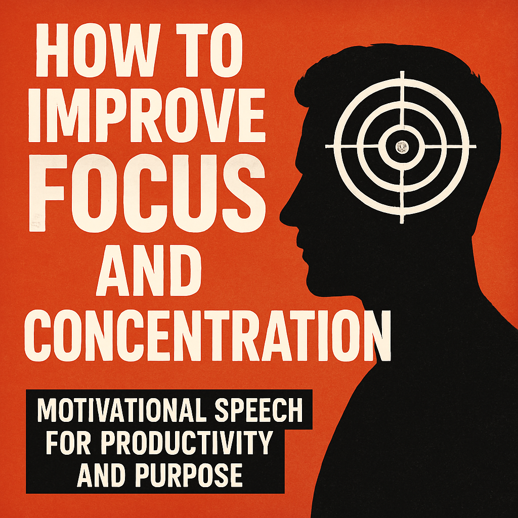 How To Improve Focus and Concentration – Motivational Speech for Productivity and Purpose
