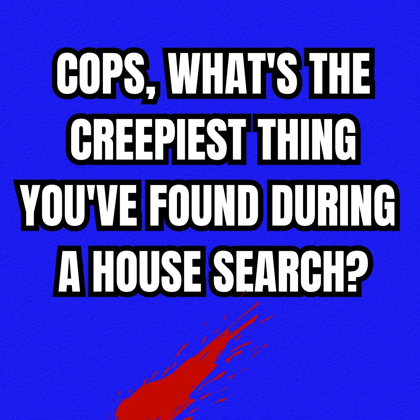 Cops, What's the Creepiest Thing You've Found During a House Search? episode artwork