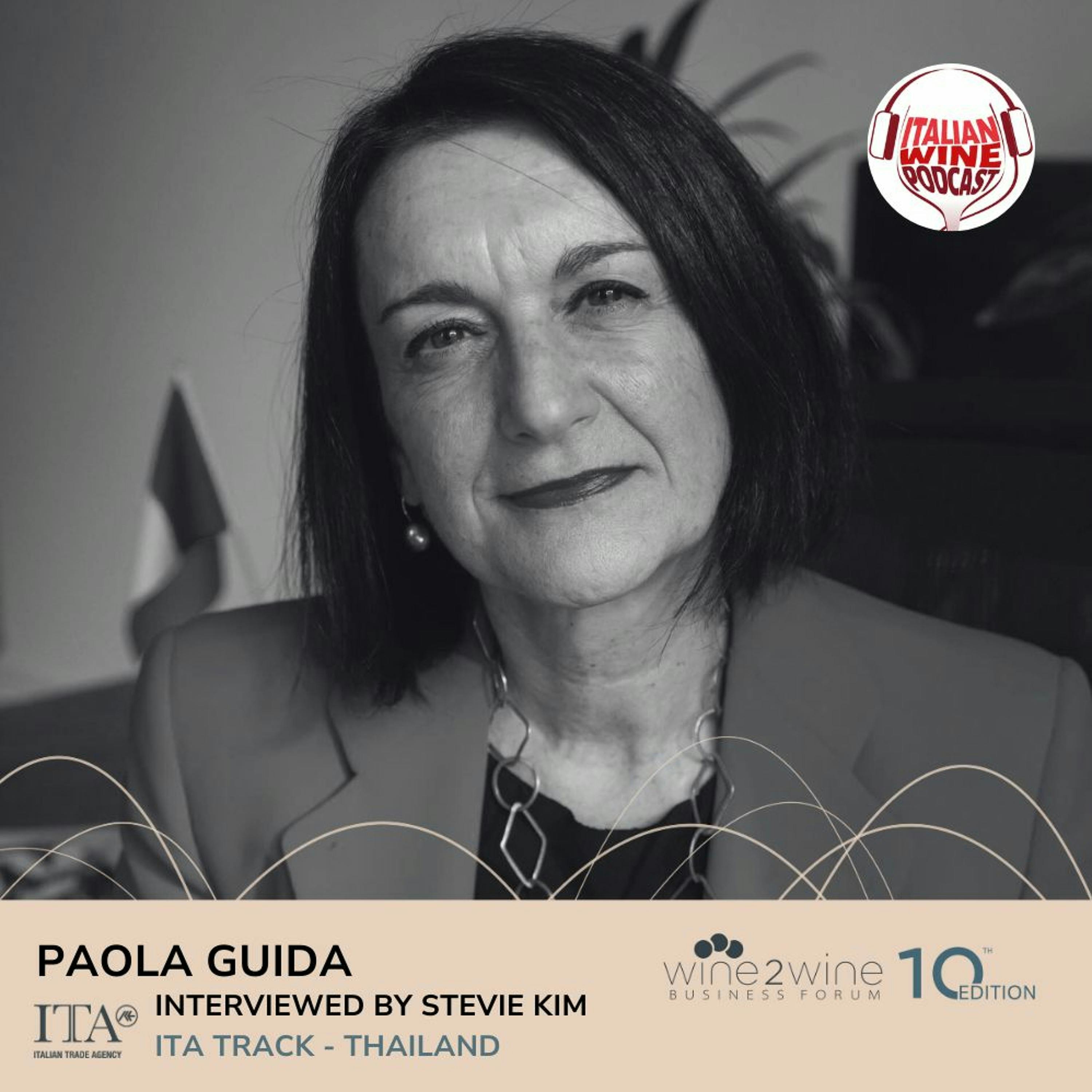Ep. 1648 Stevie Kim Interviews Paola Guida | wine2wine Business Forum 2023 Series