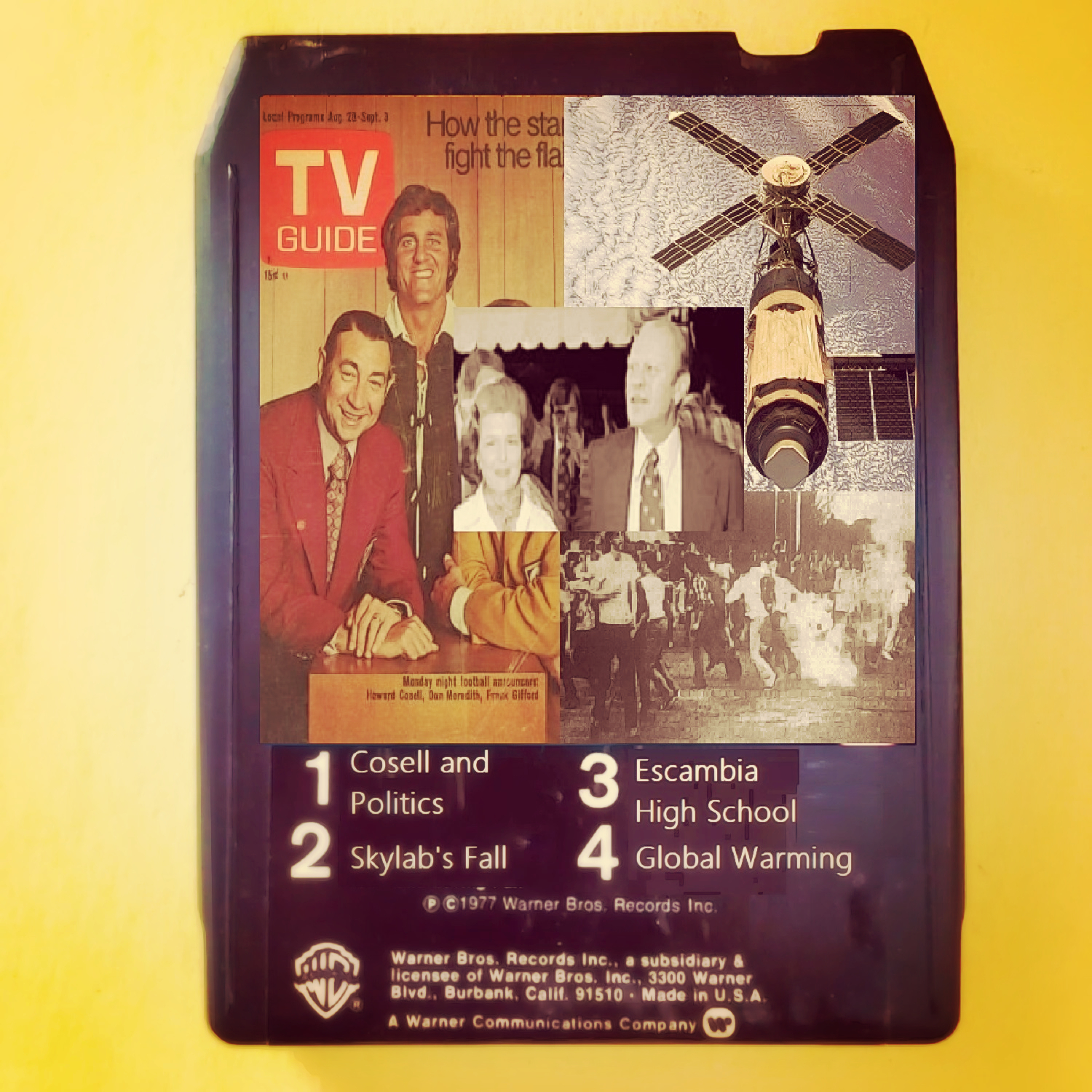 1970's EPHEMERA: Dylan Gets a Troll, Ford Gets Shot, Skylab Falls, Howard Cosell Talks Politics