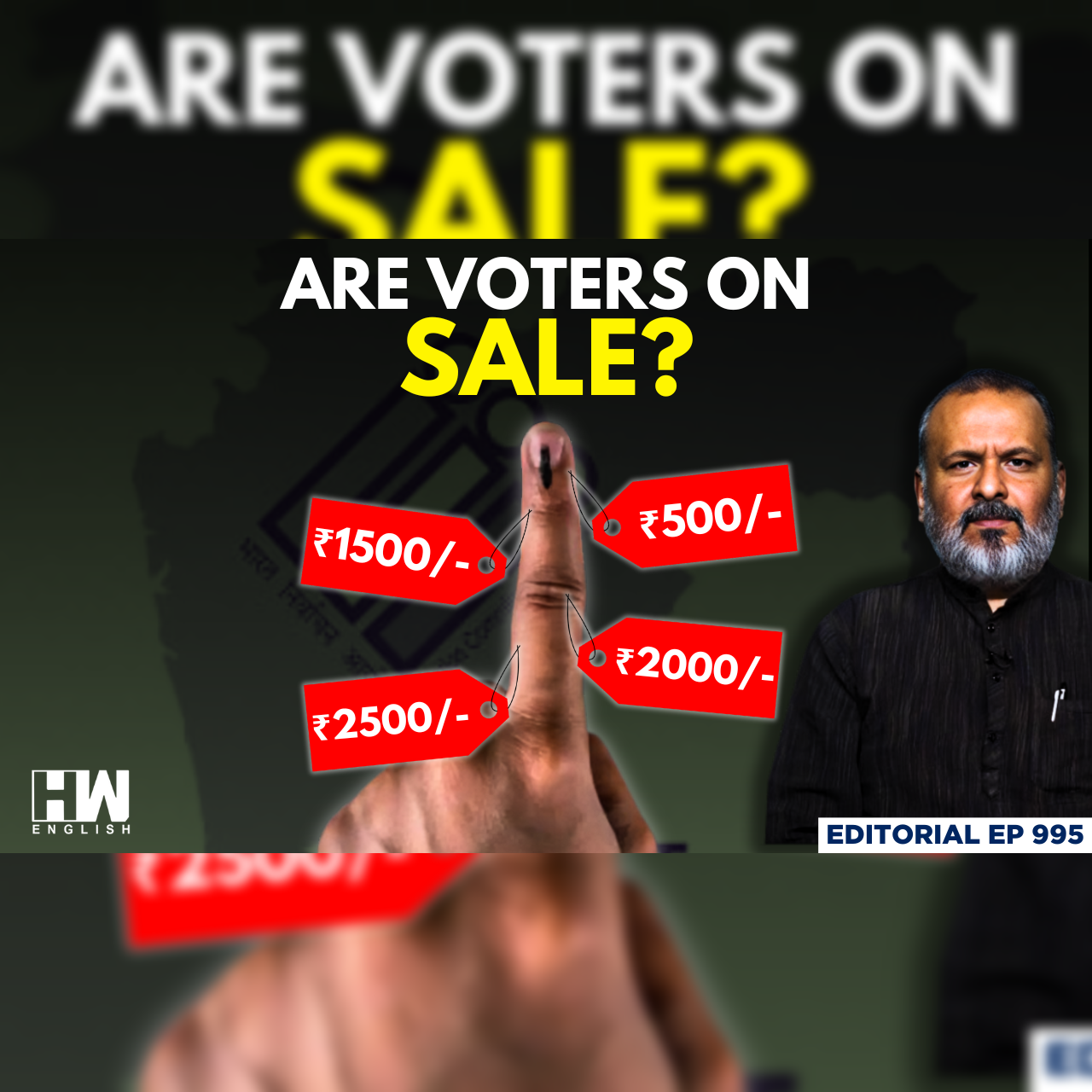 Editorial with Sujit Nair | Are Voters On Sale? | Elections | Freebies | Electoral Bonds episode artwork