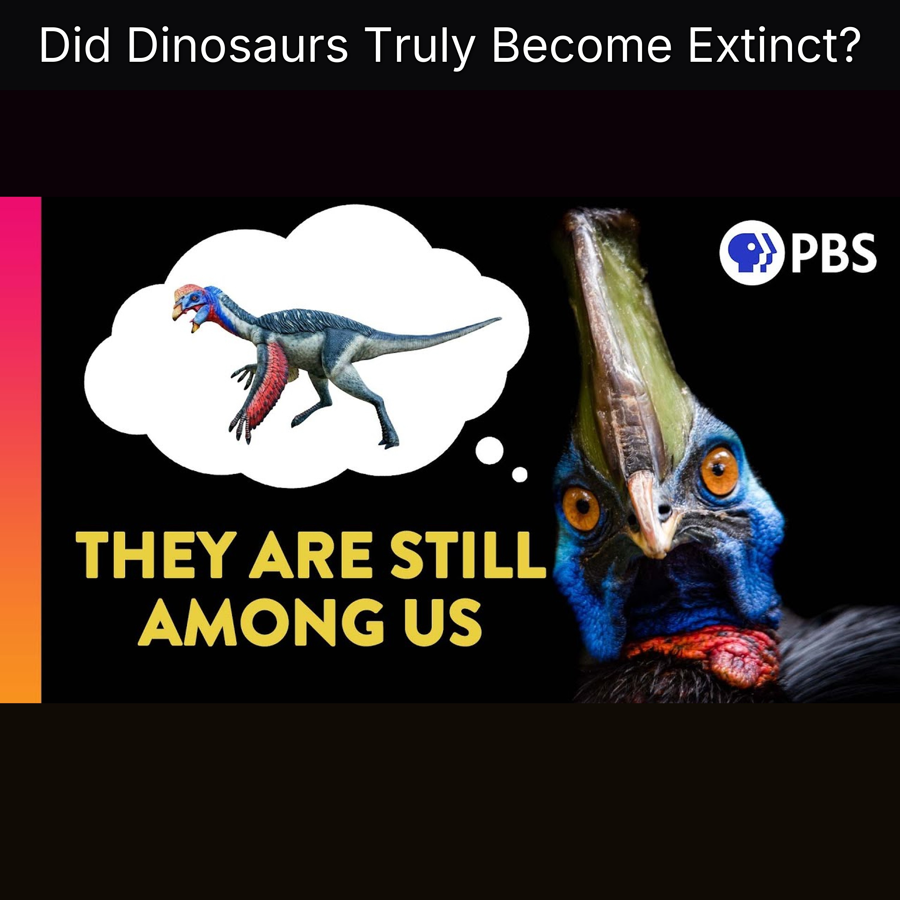 Did Dinosaurs Truly Become Extinct? episode artwork