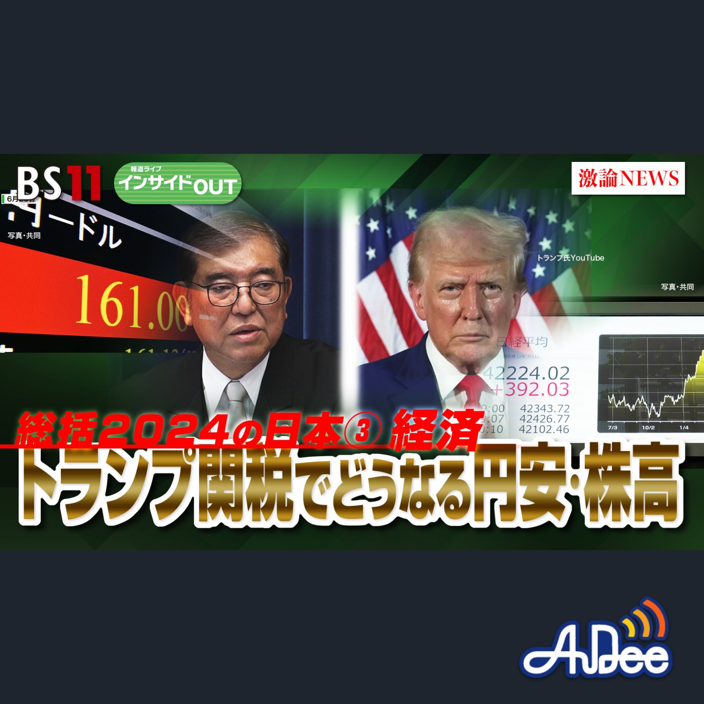 2024年12月25日OA 「総括2024経済　トランプ関税で株高円安の行方は？」 episode artwork