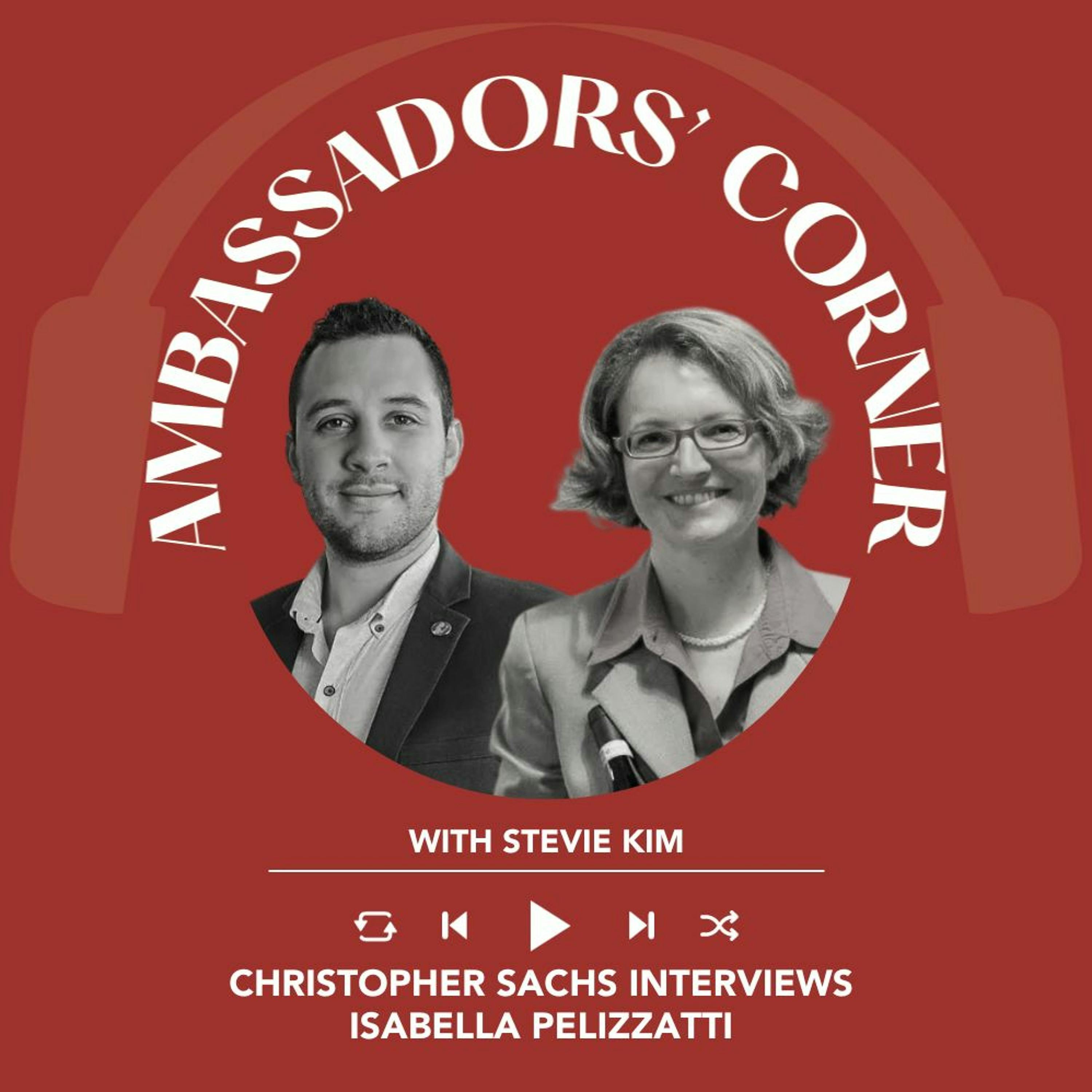 Ep. 1647 Christopher Sachs Interviews Isabella Pelizzatti | Clubhouse Ambassadors’ Corner