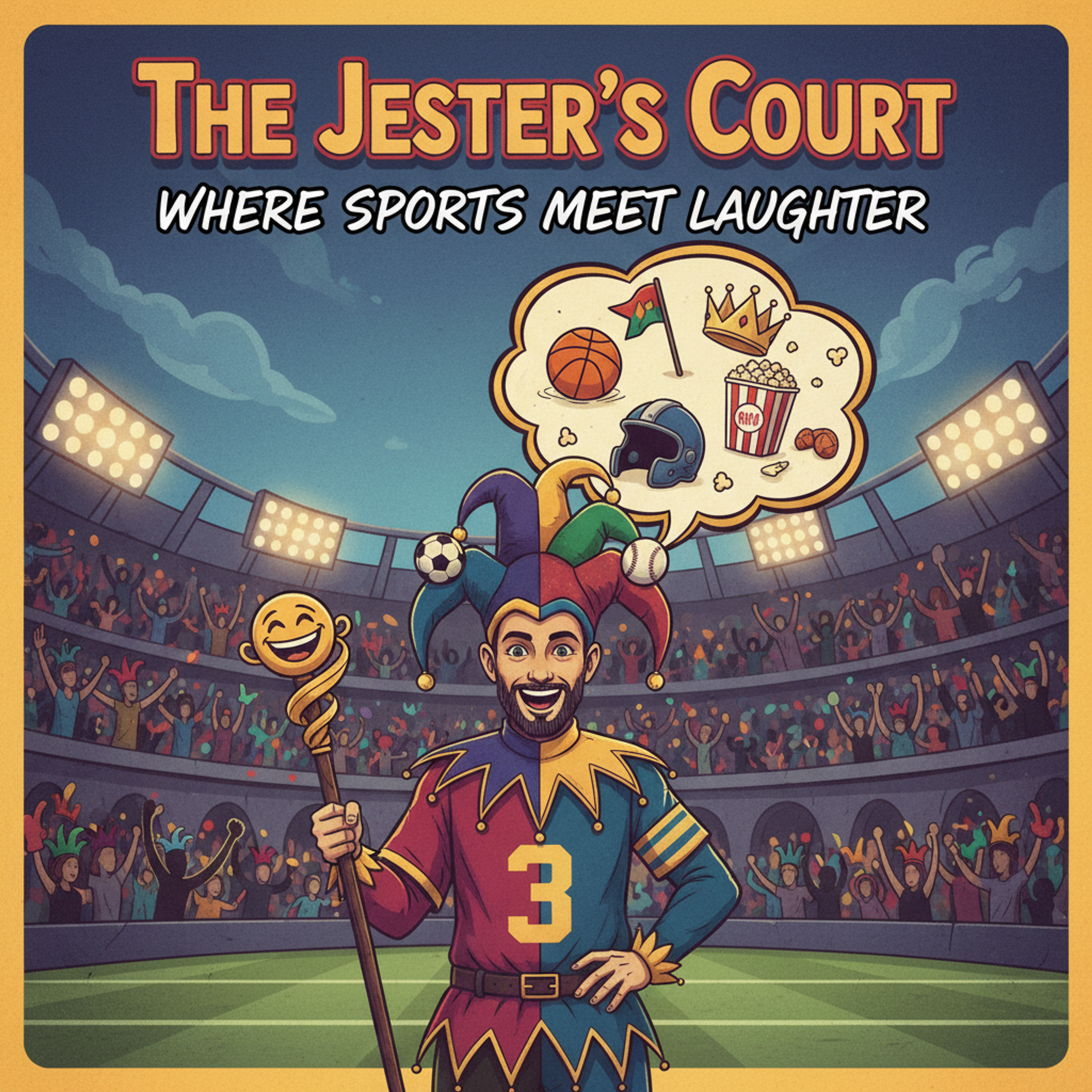 The Jester's Court Where Sports Meet Laughter cover art