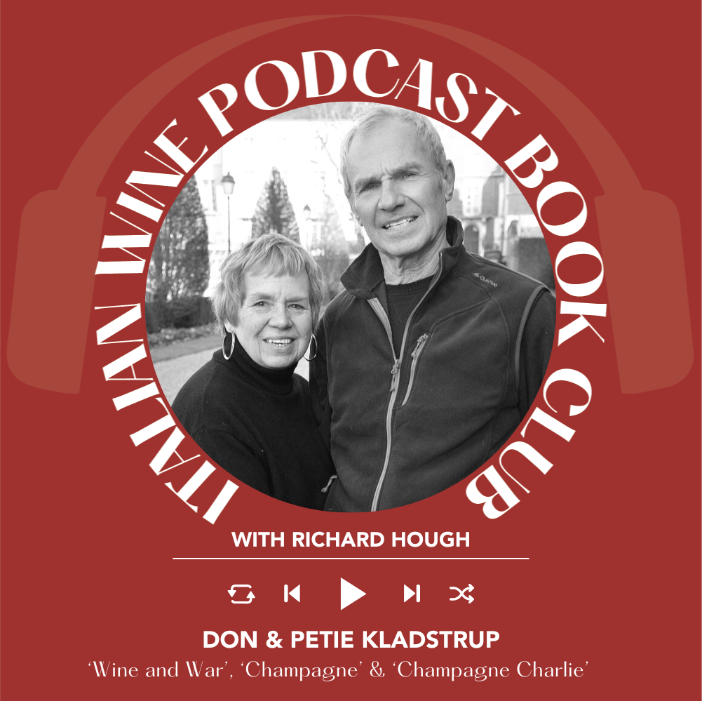 Don and Petie Kladsturp featuring Wine and War | IWP Book Club With Richard Hough