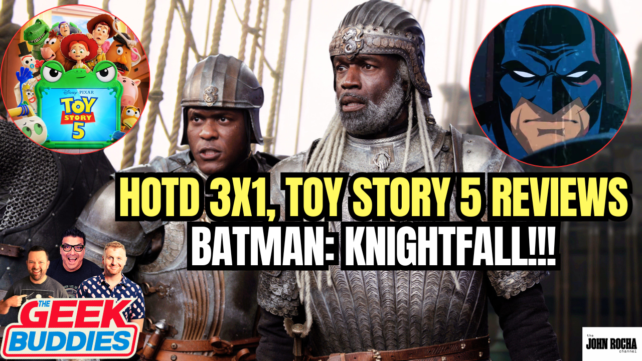 HOTD 3x1 and Toy Story 5 Spoiler Reviews, Batman Knightfall is Here! episode artwork