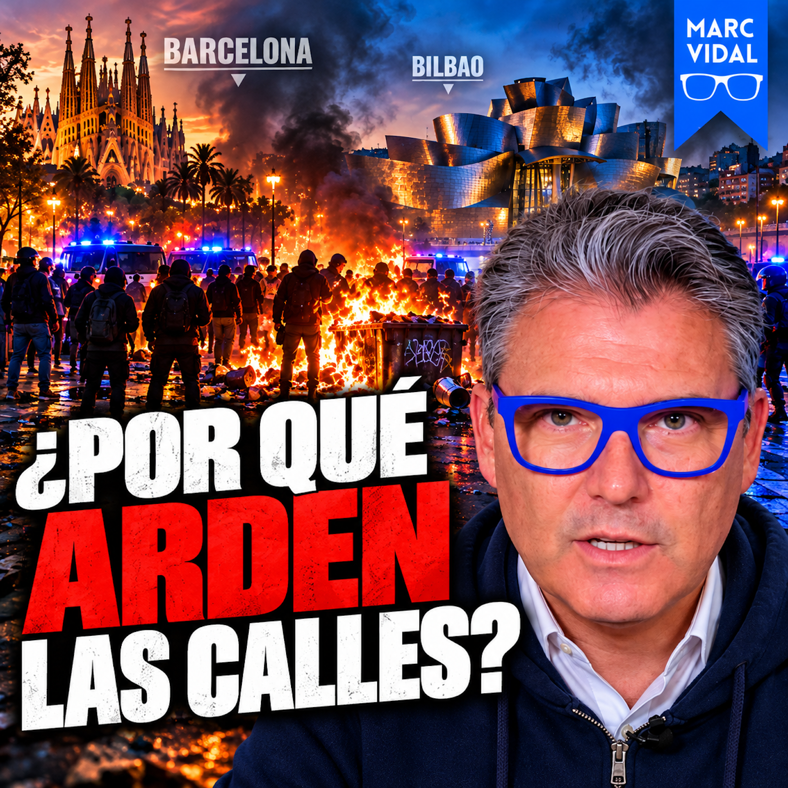 Arden las calles de España dos veces en una semana y nadie quiere decir el motivo real