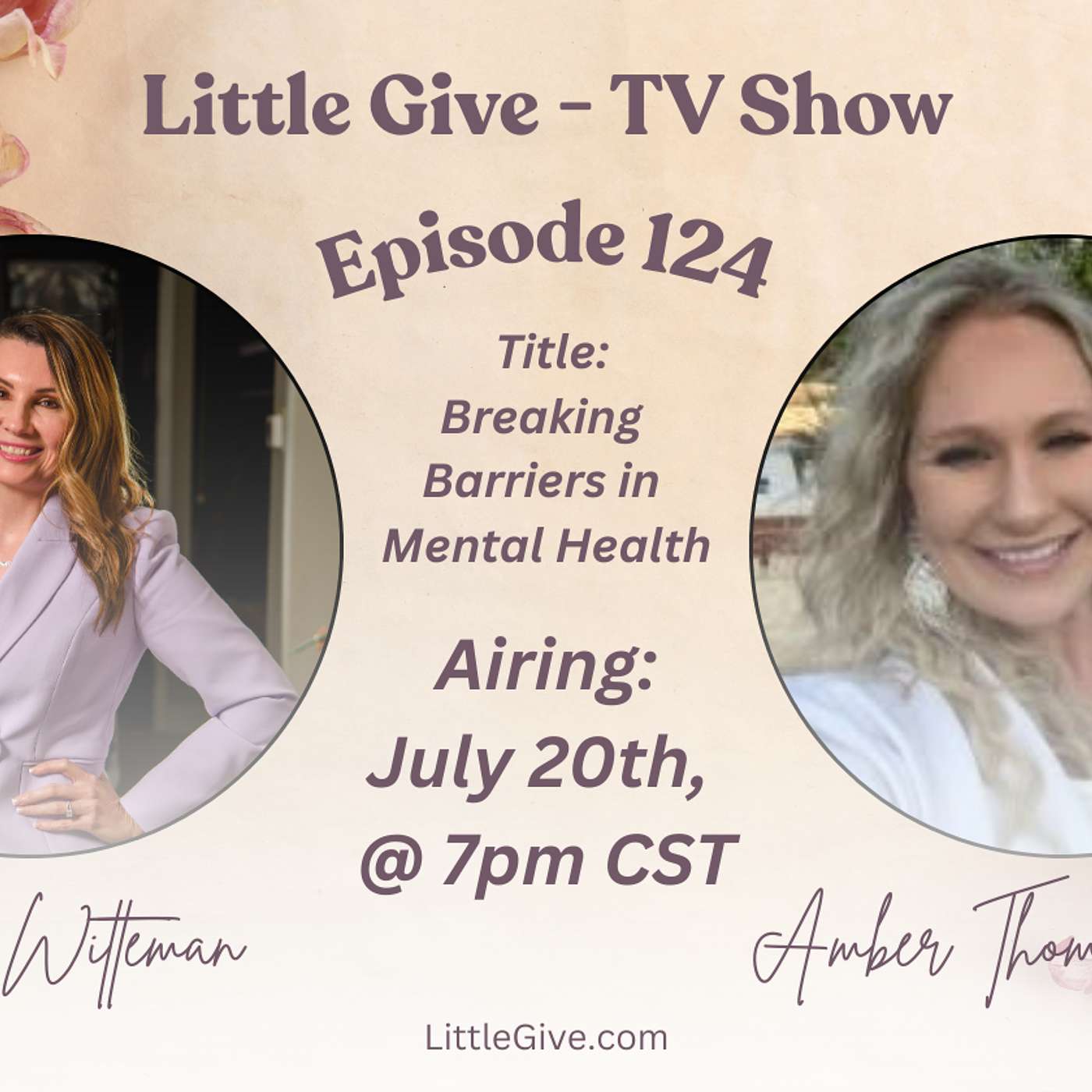 “Little Give” - Positive, Kindness, Giving, Nonprofit, Mindset, Positivity, Empowerment