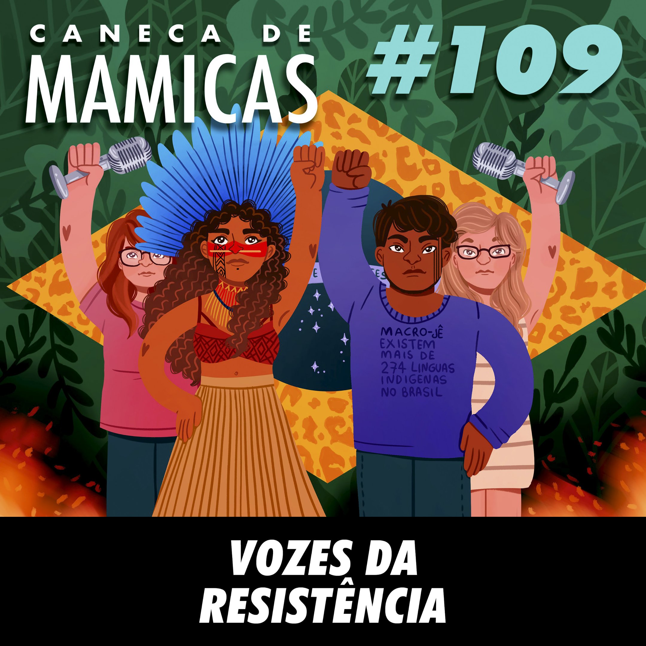 Caneca de Mamicas 109 - Vozes da resistência episode artwork