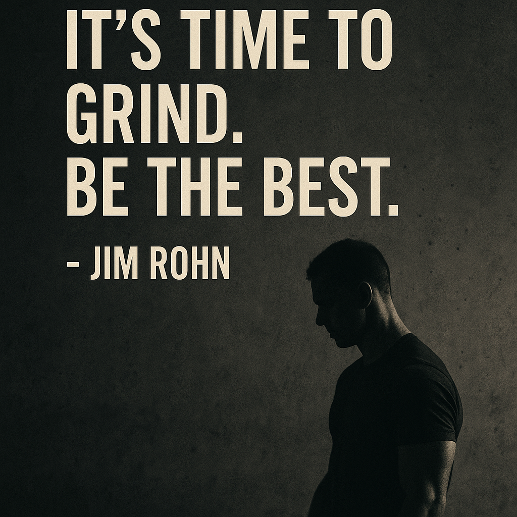 IT'S TIME TO GRIND. BE THE BEST - Jim Rohn Motivational Speech | Morning Motivation