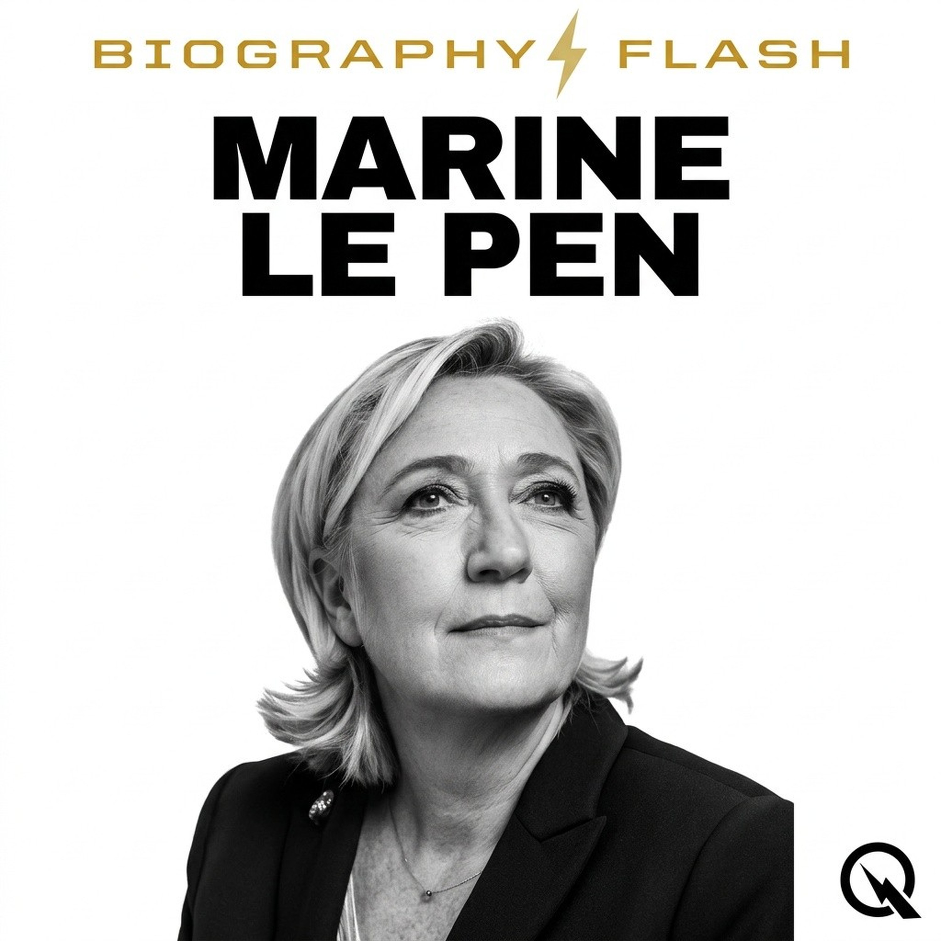 Marine Le Pen - Biography Flash podcast artwork