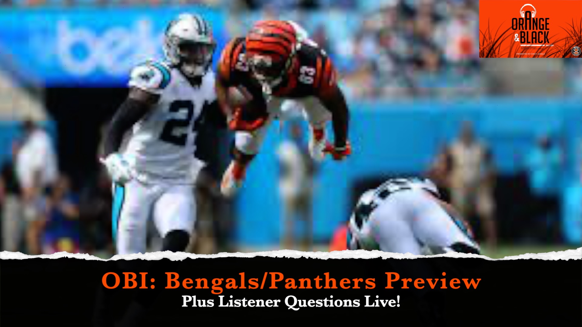 OBI: Week 9 Panthers/Bengals preview (Feat. Jonathan DeLong of Cat Scratch Reader) episode artwork