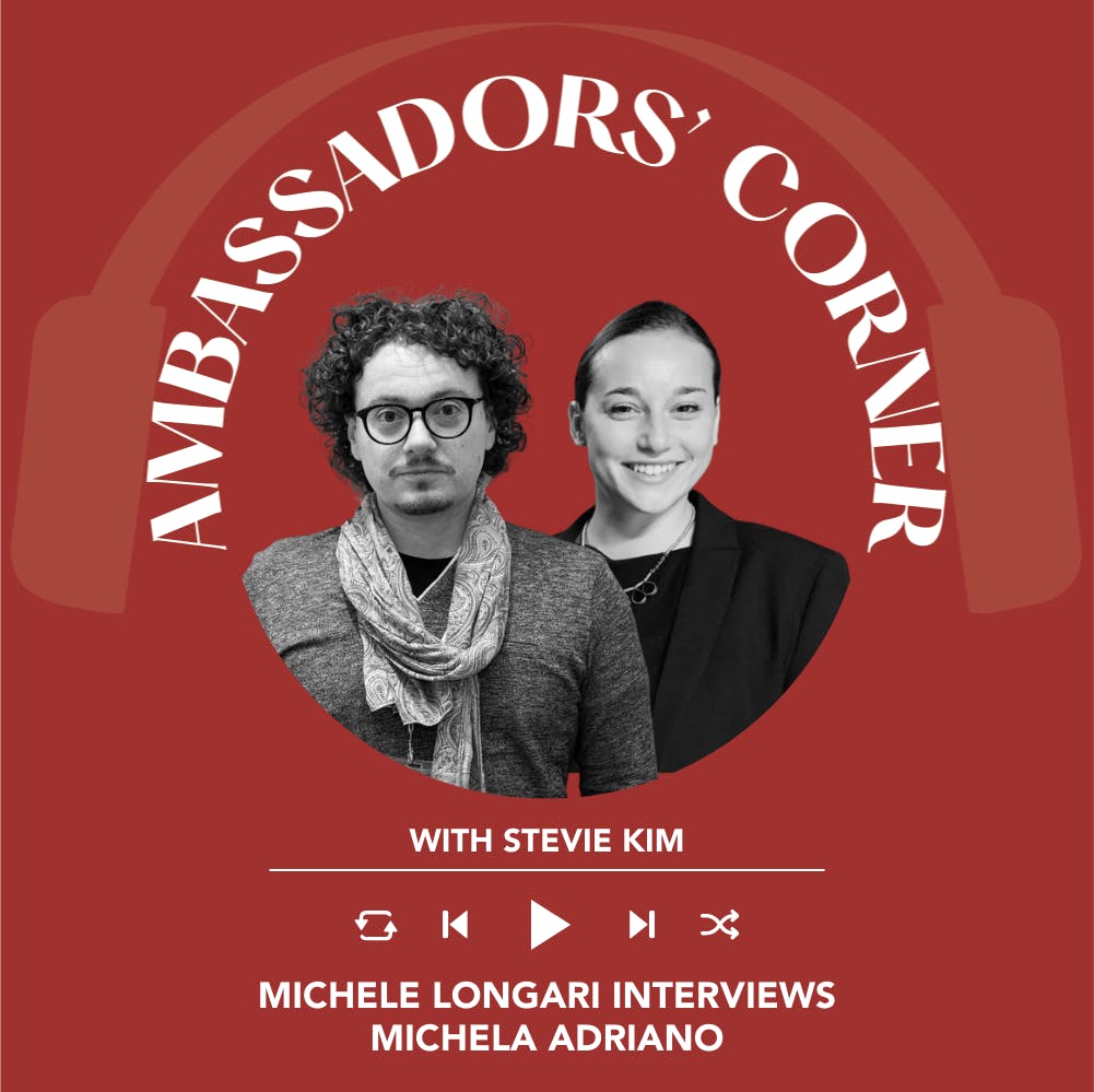 Ep. 1768 Michele Longari Interviews Michela Adriano | Clubhouse Ambassadors’ Corner
