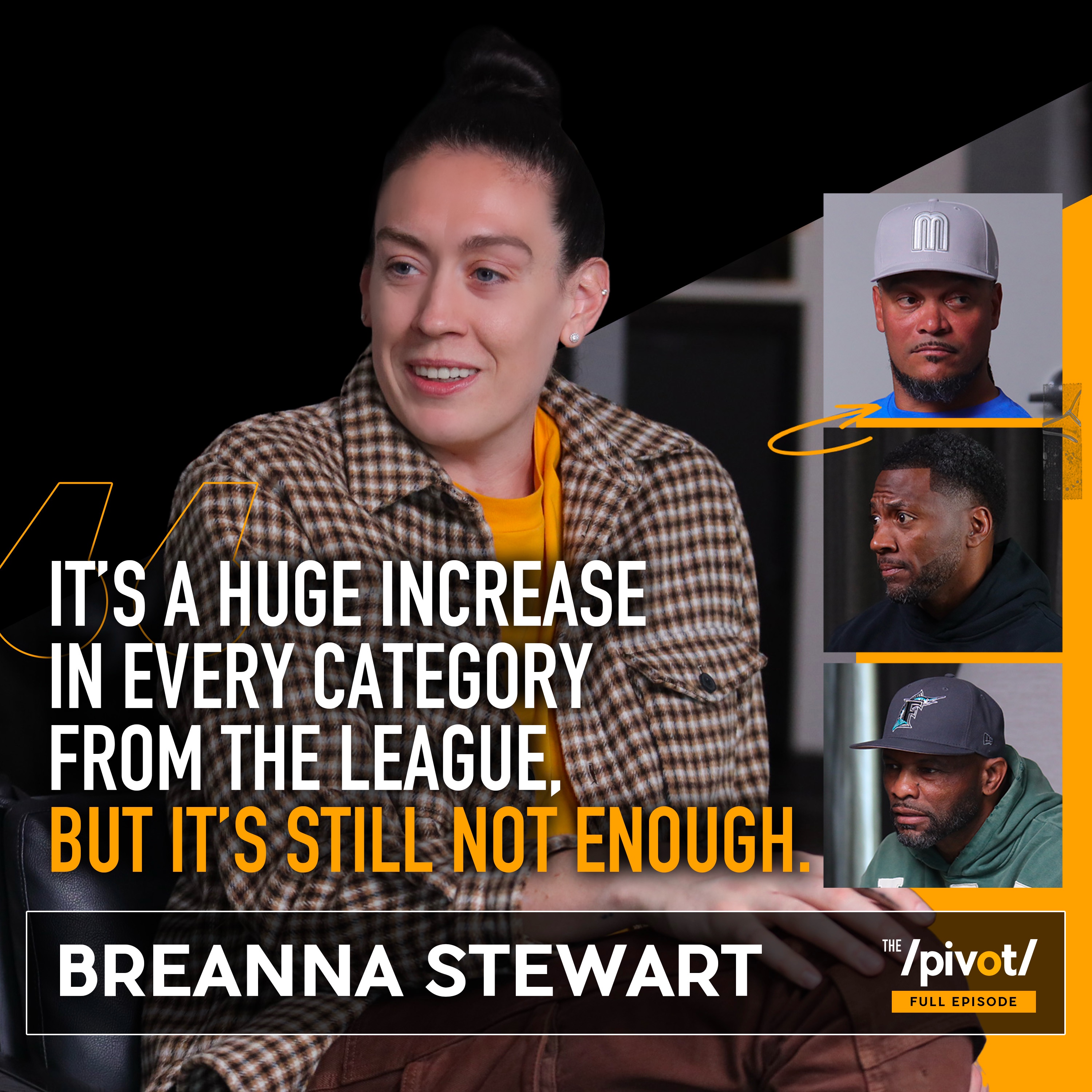 Breanna Stewart leading talks for new WNBA CBA, championship mindset, impact of Unrivaled league, on-court rivalries being a good thing, legacy of UCONN March Madnesss, using platform for change and finding a new winning purpose in motherhood