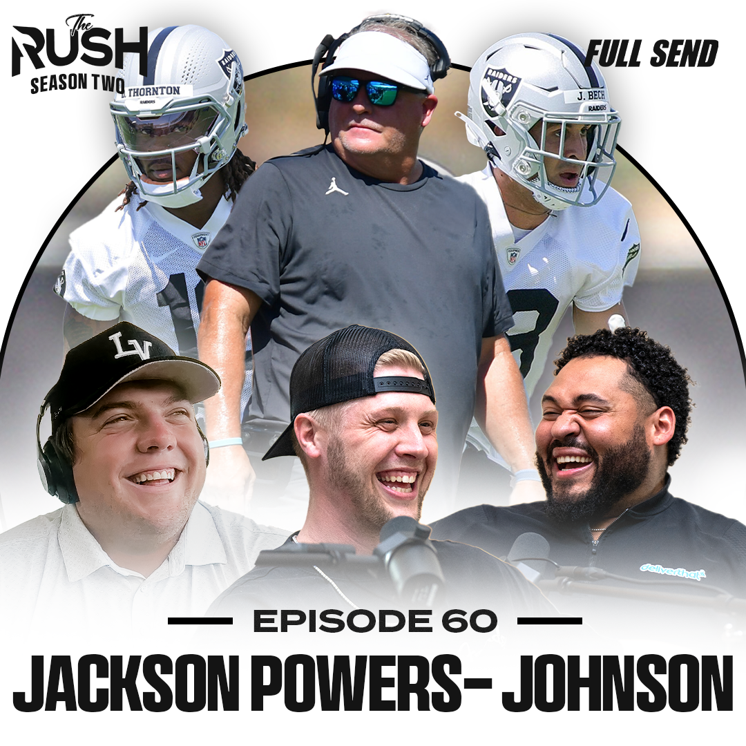Jackson Powers-Johnson on Chip Kelly’s Offense, Relationship With Geno Smith & NFL Season Hot Takes!