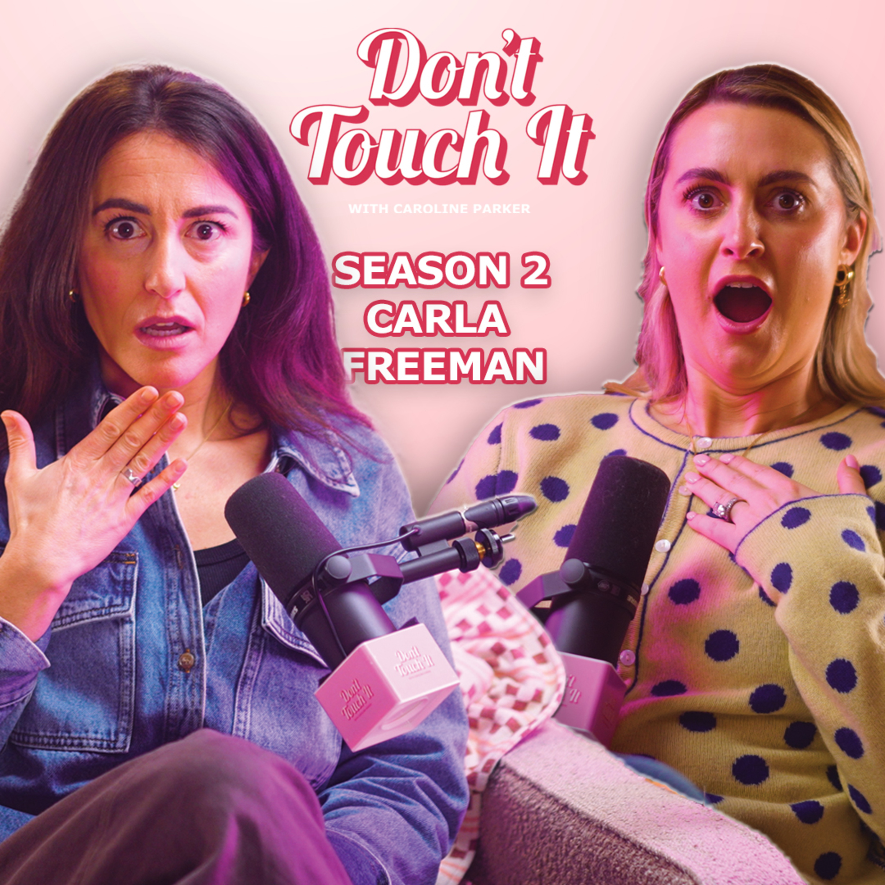 S2 Ep11: Balancing Acting, Motherhood and Content Creation - Don’t Touch It | Carla Freeman episode artwork