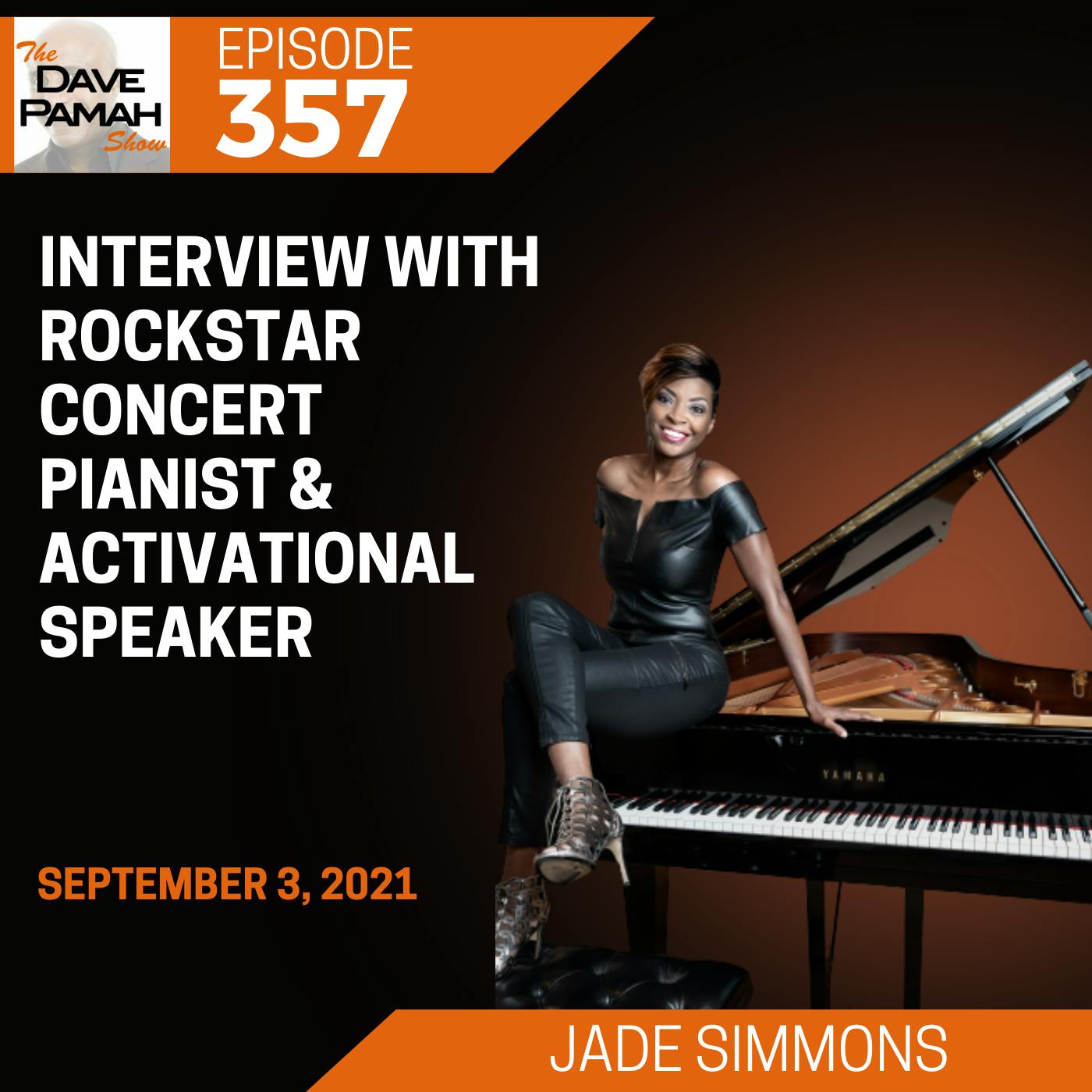 Interview with Rockstar Concert Pianist & Activational Speaker - Jade Simmons Image