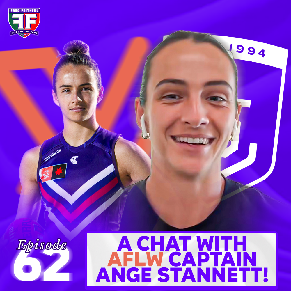 A Chat with Dockers AFLW Captain Ange Stannett! | Freo Faithful Podcast Ep62 episode artwork
