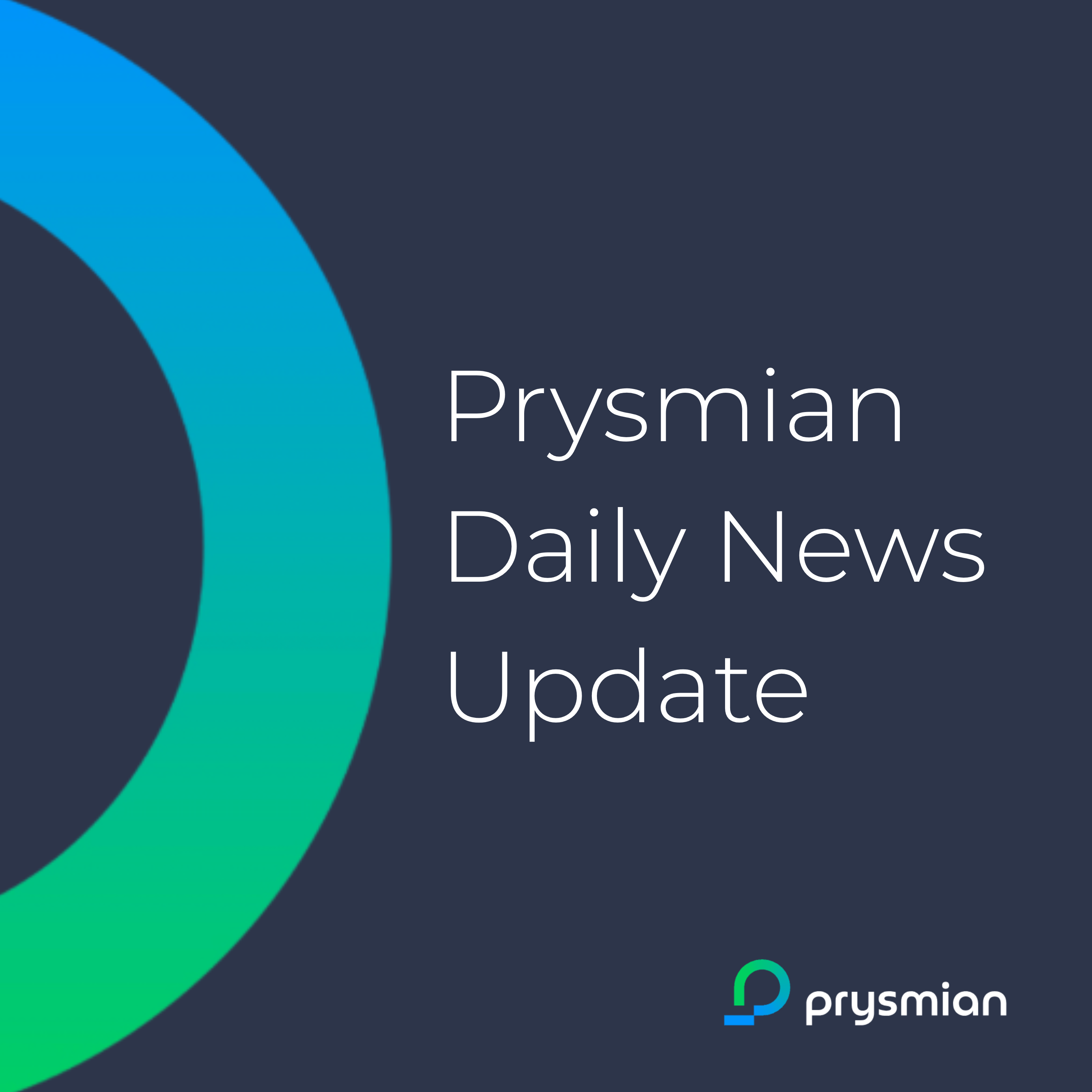 Prysmian Daily News Update