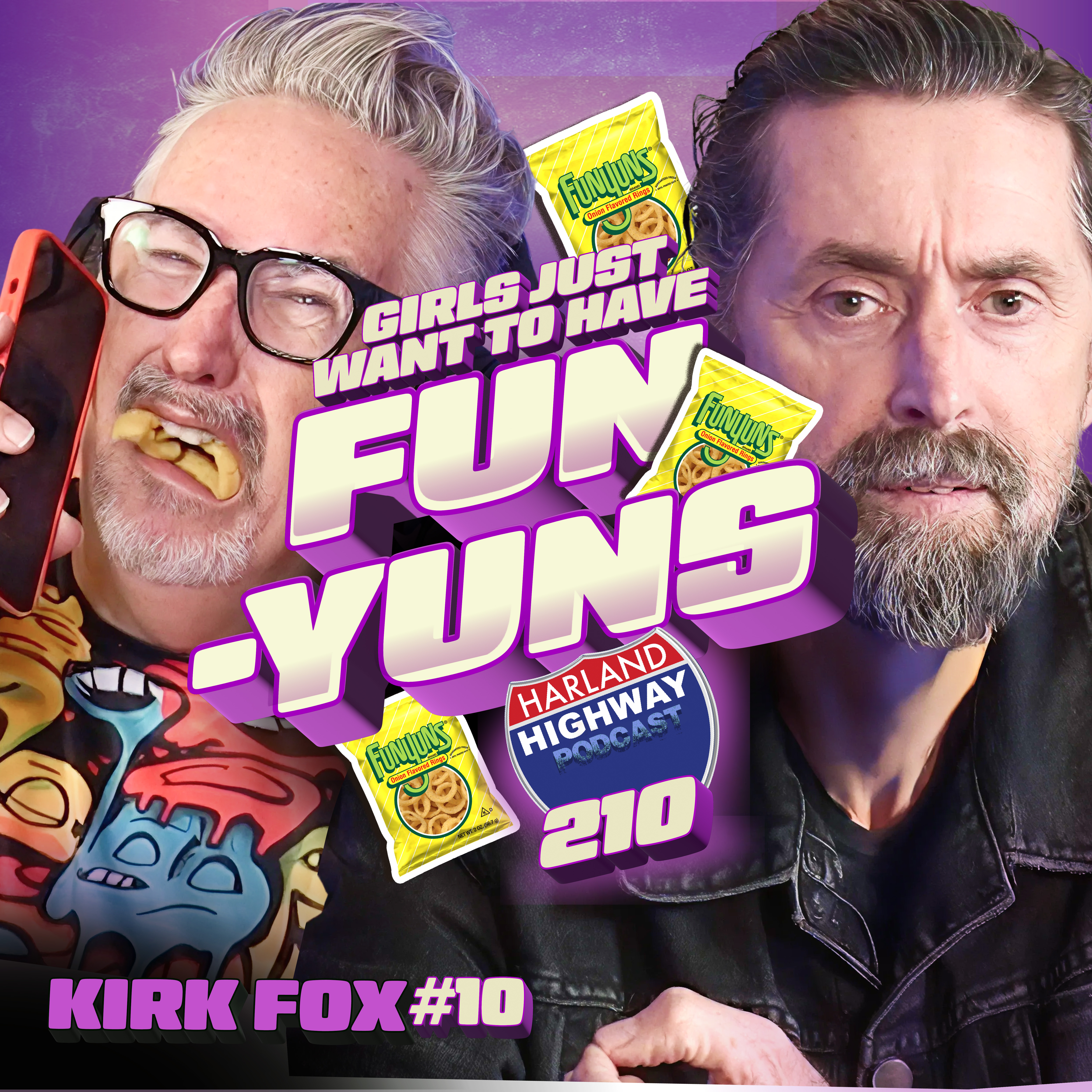 KIRK FOX trying to find the fun in Funyuns! Dolphin attacks, and his new life in AI adult movies!