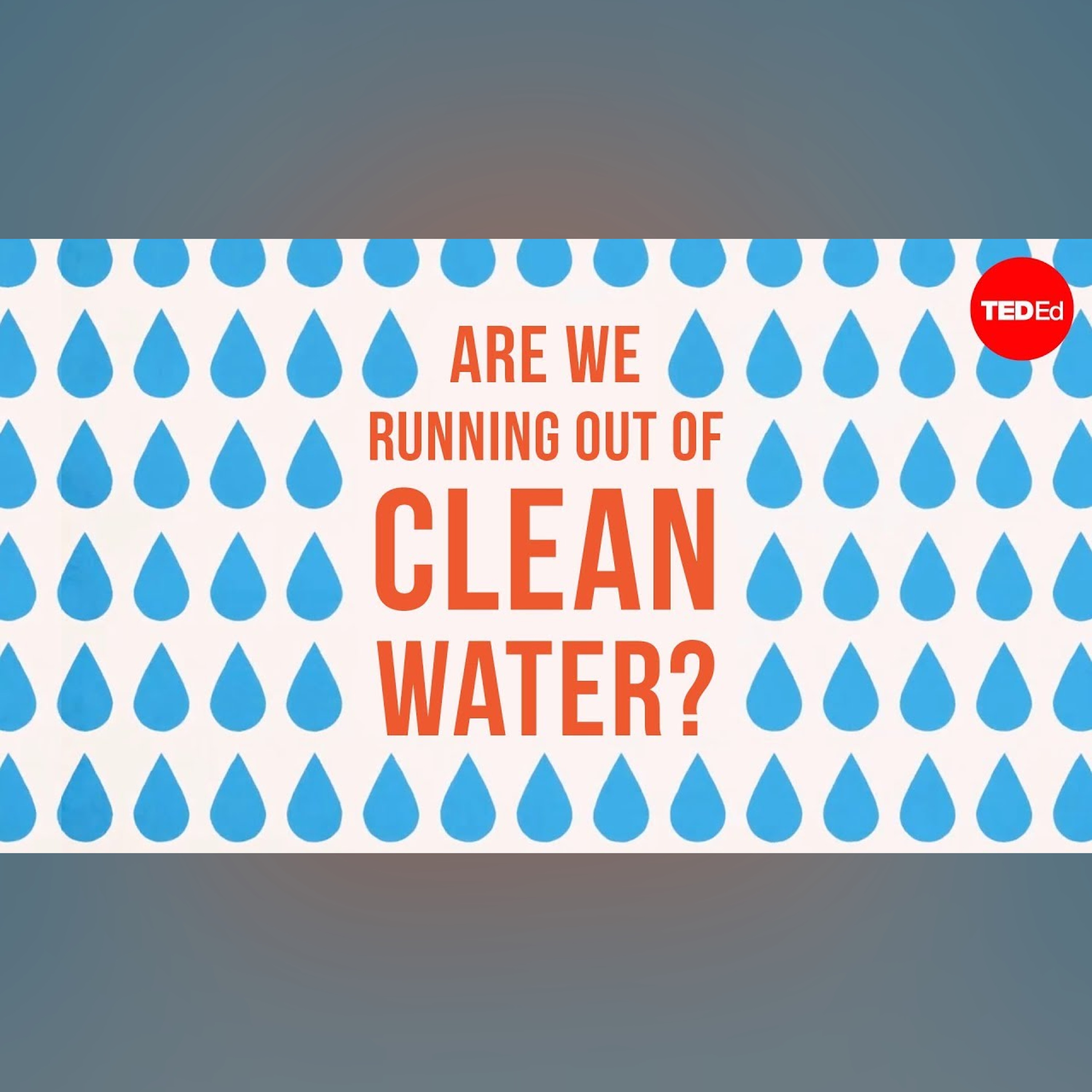 Are we running out of clean water? - Balsher Singh Sidhu