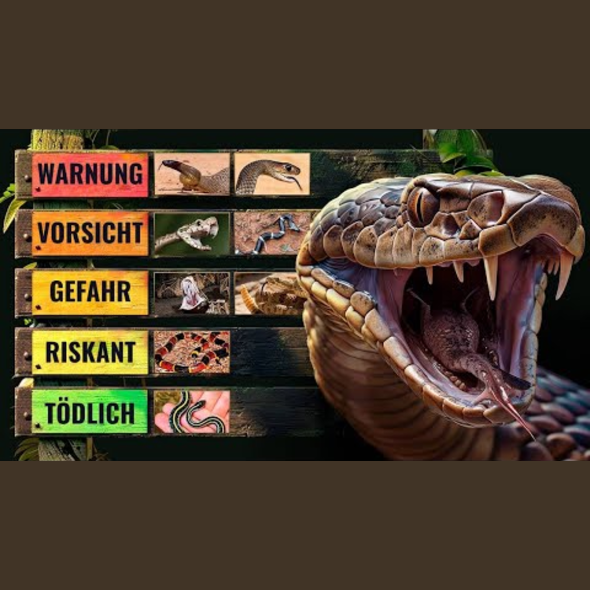 Die tödlichsten Schlangen der Welt