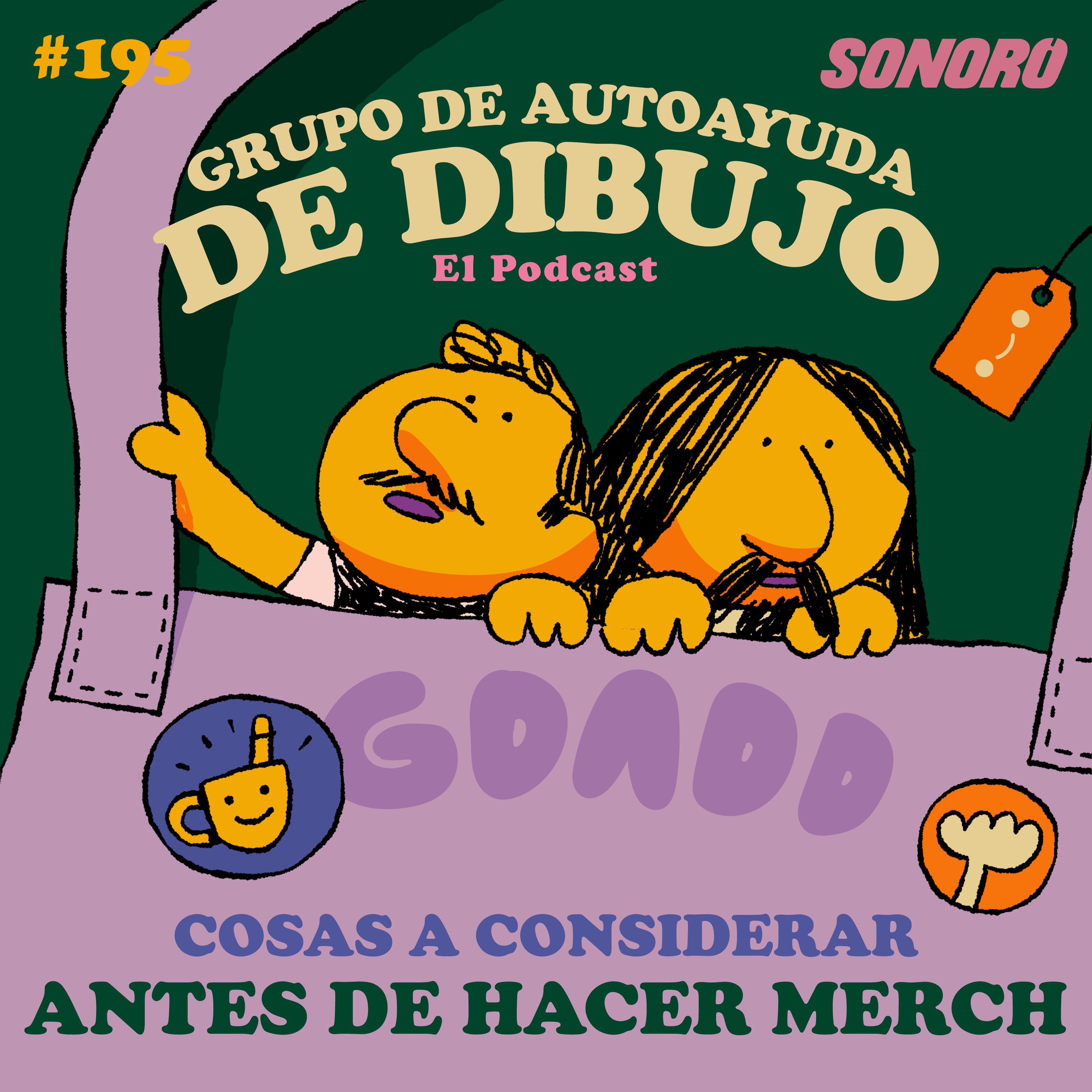 Ep. 195 - Tips para hacer merch como ilustrador/diseñador