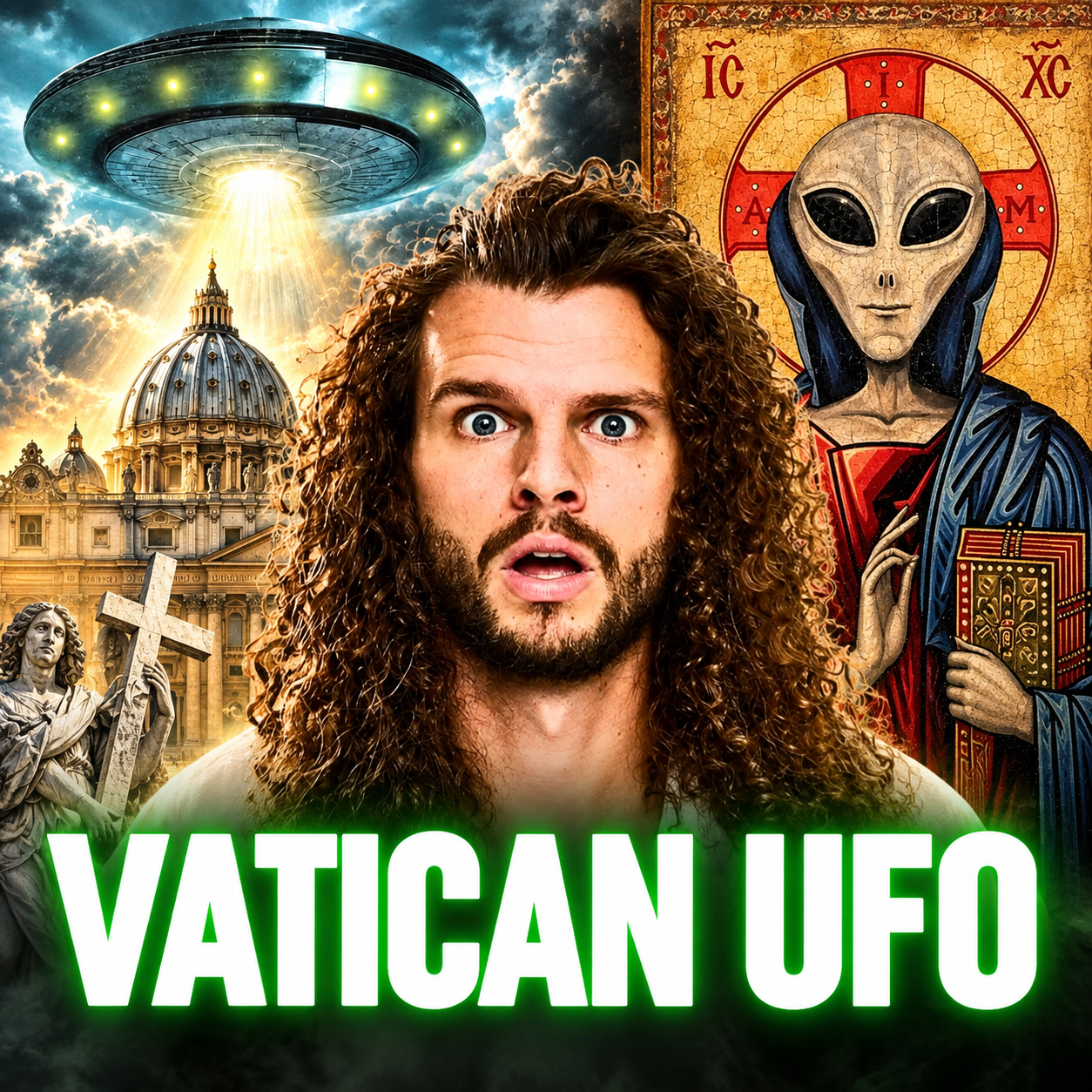 PROOF The Pope HID a UFO episode artwork