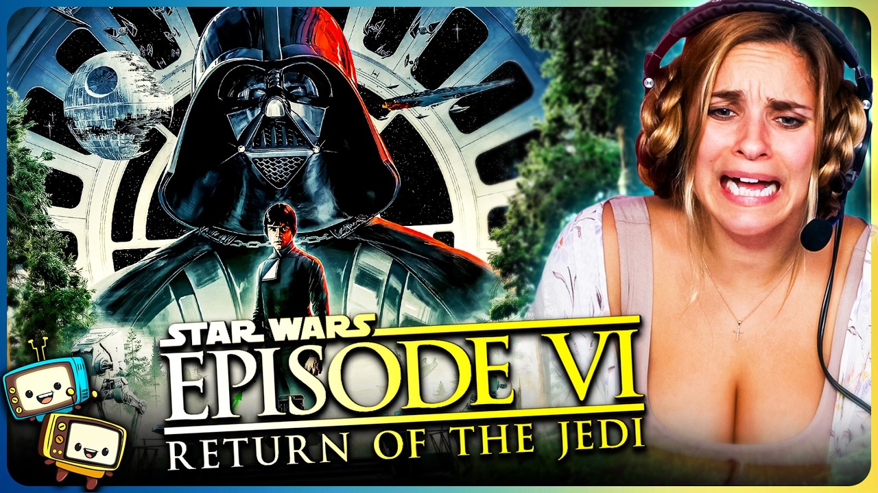 STAR WARS EPISODE VI - RETURN OF THE JEDI (1983) Movie Reaction! | First Time Watch! | Mark Hamill episode artwork