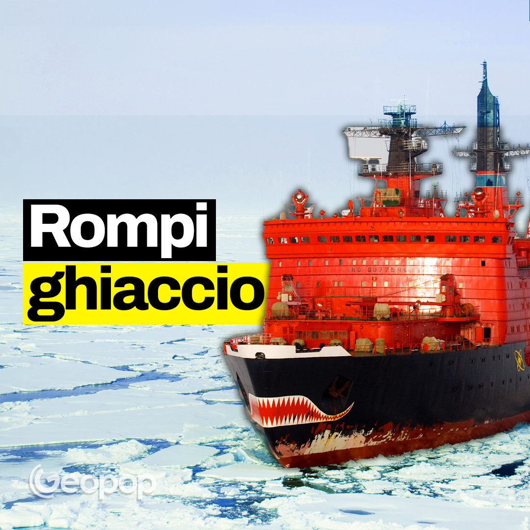 Navi rompighiaccio a propulsione nucleare: come funzionano e a cosa servono