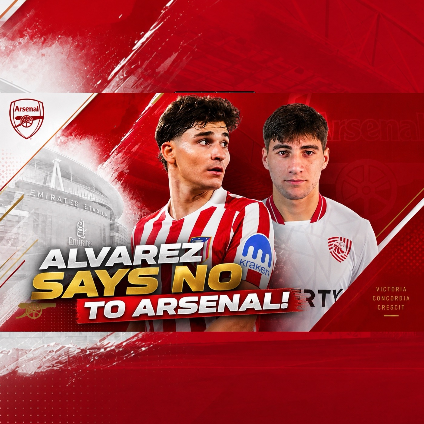 Alvarez says no to Arsenal move | Bartishvili deal agreed
