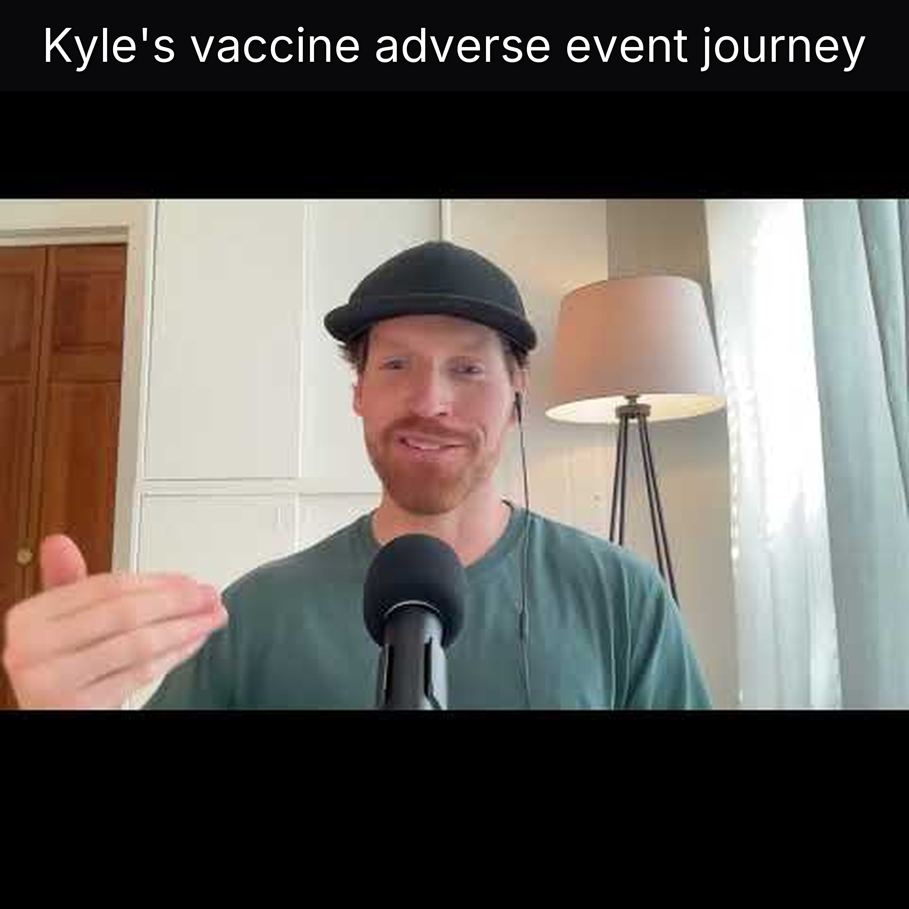 Kyle's vaccine adverse event journey episode artwork